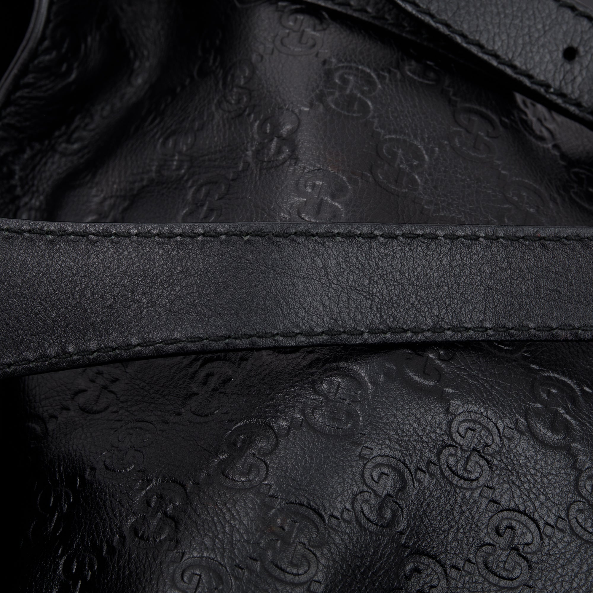 Gucci Signature Leather Medium Charlotte Hobo