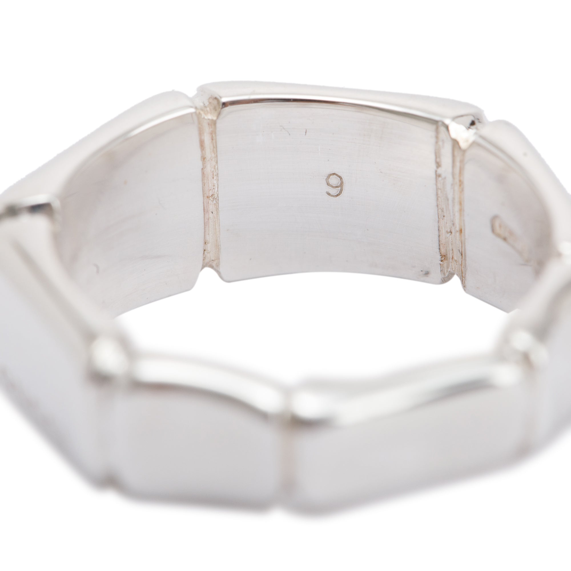 Gucci Silver Bamboo Ring