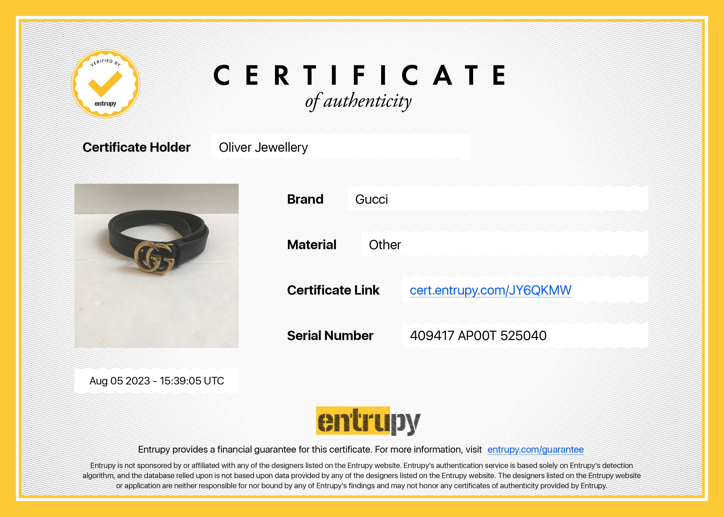 Gucci Skinny Leather Belt with Double G Buckle