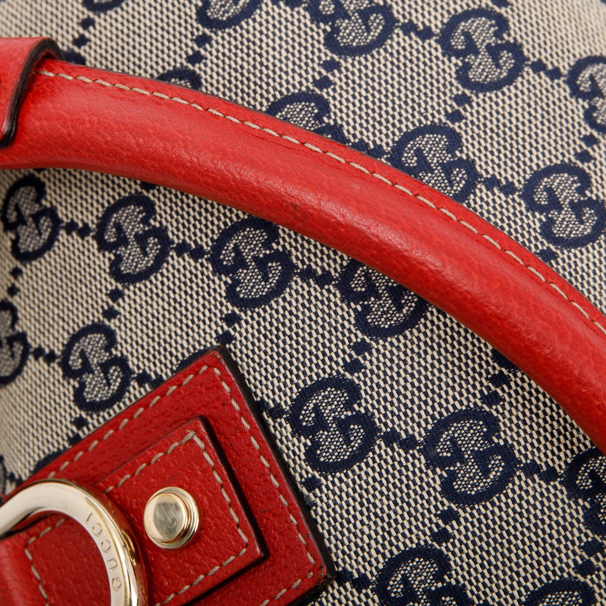 Gucci Small GG Canvas Abbey Hobo