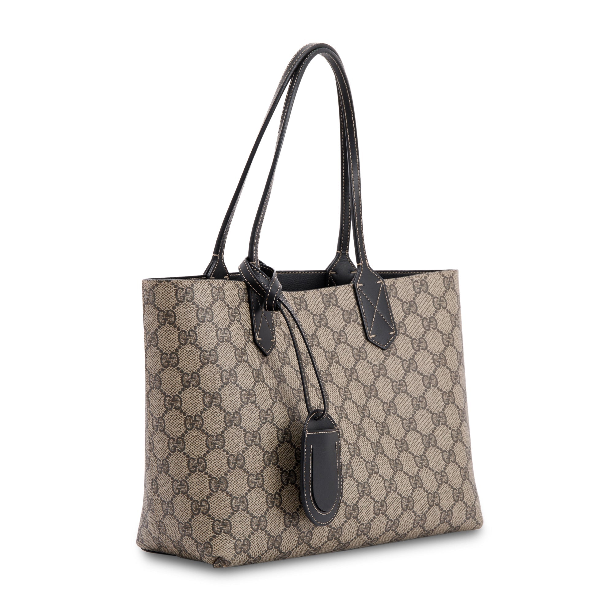 Gucci Small GG Supreme Reversible Tote w/ Box