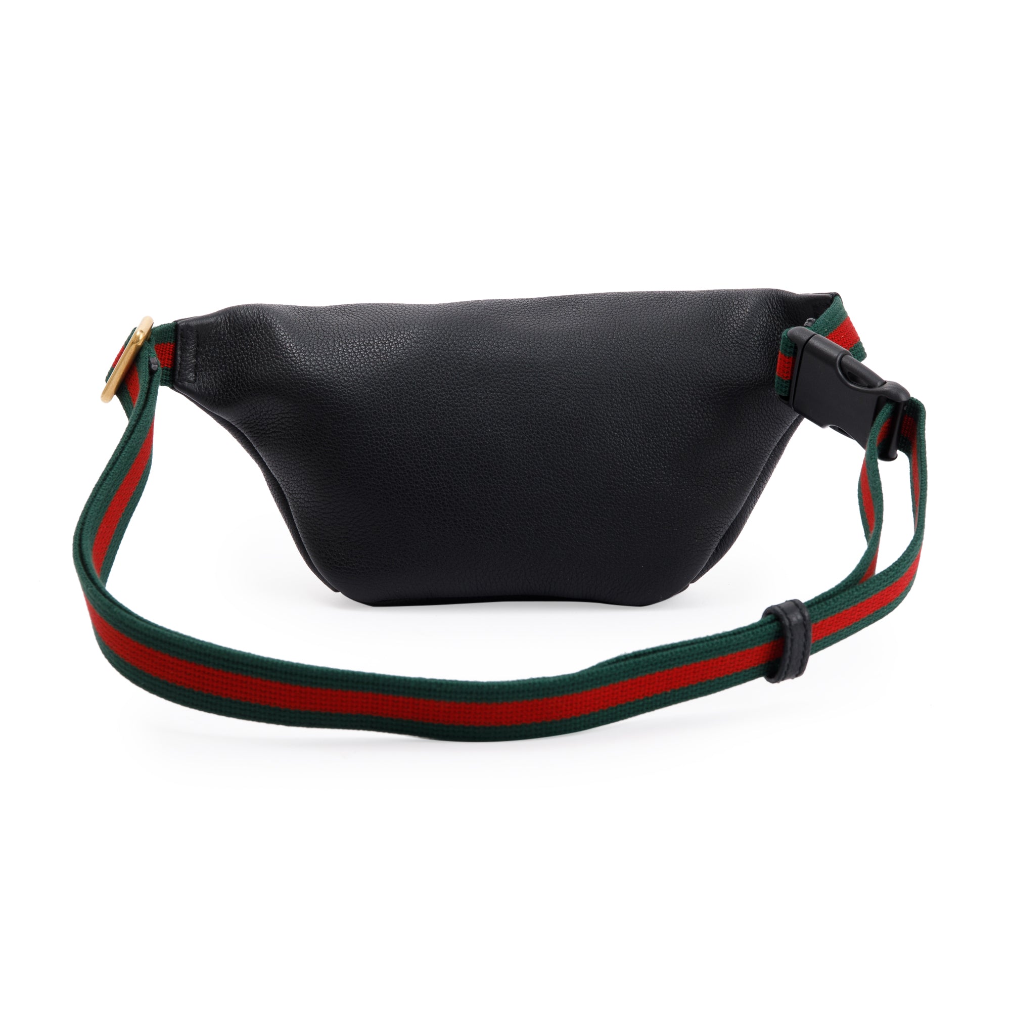 Gucci Small Logo Print Leather Belt Bag w/ Box