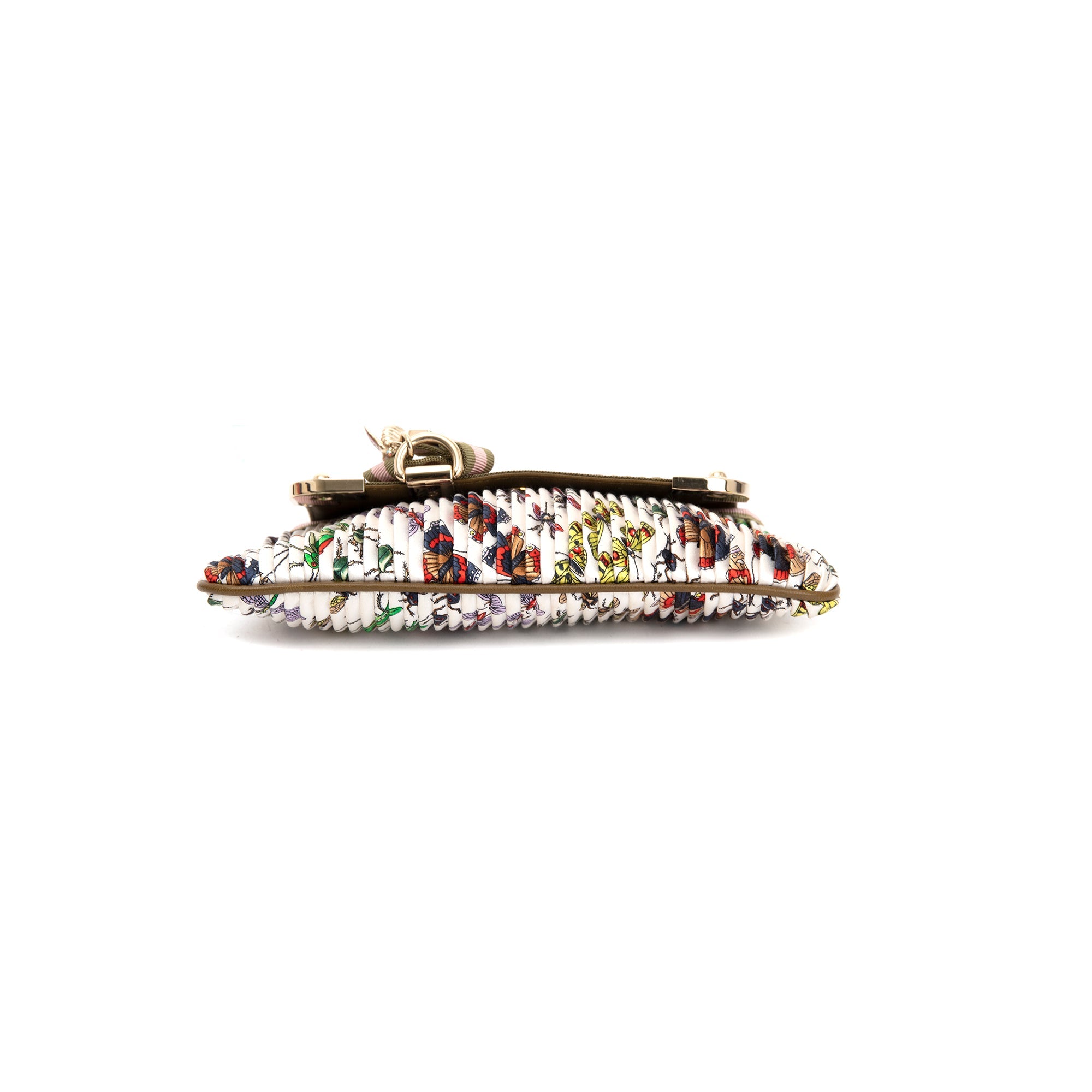 Gucci Small Silk Fauna Clutch