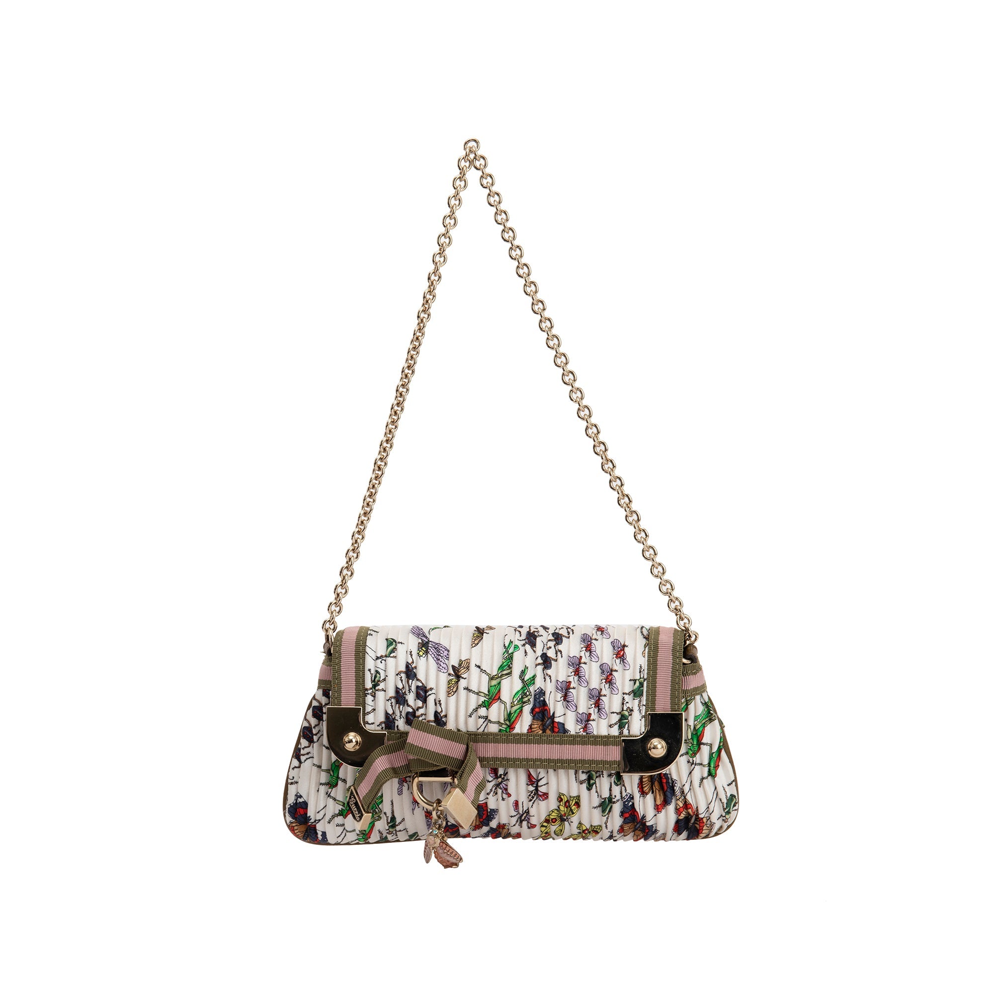 Gucci Small Silk Fauna Clutch