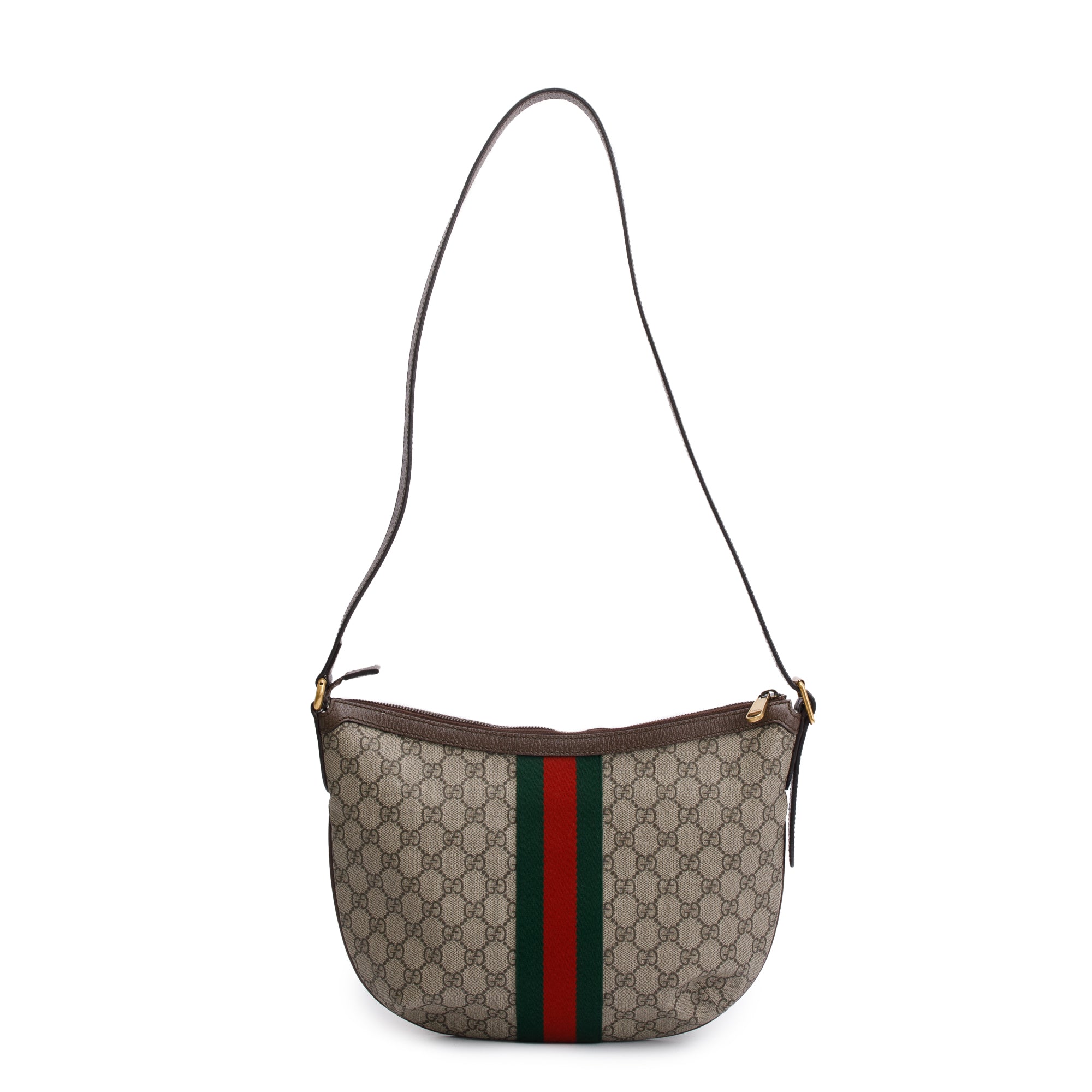 Gucci Soft GG Supreme Web Small Ophidia GG Small Crossbody Bag w/ Box