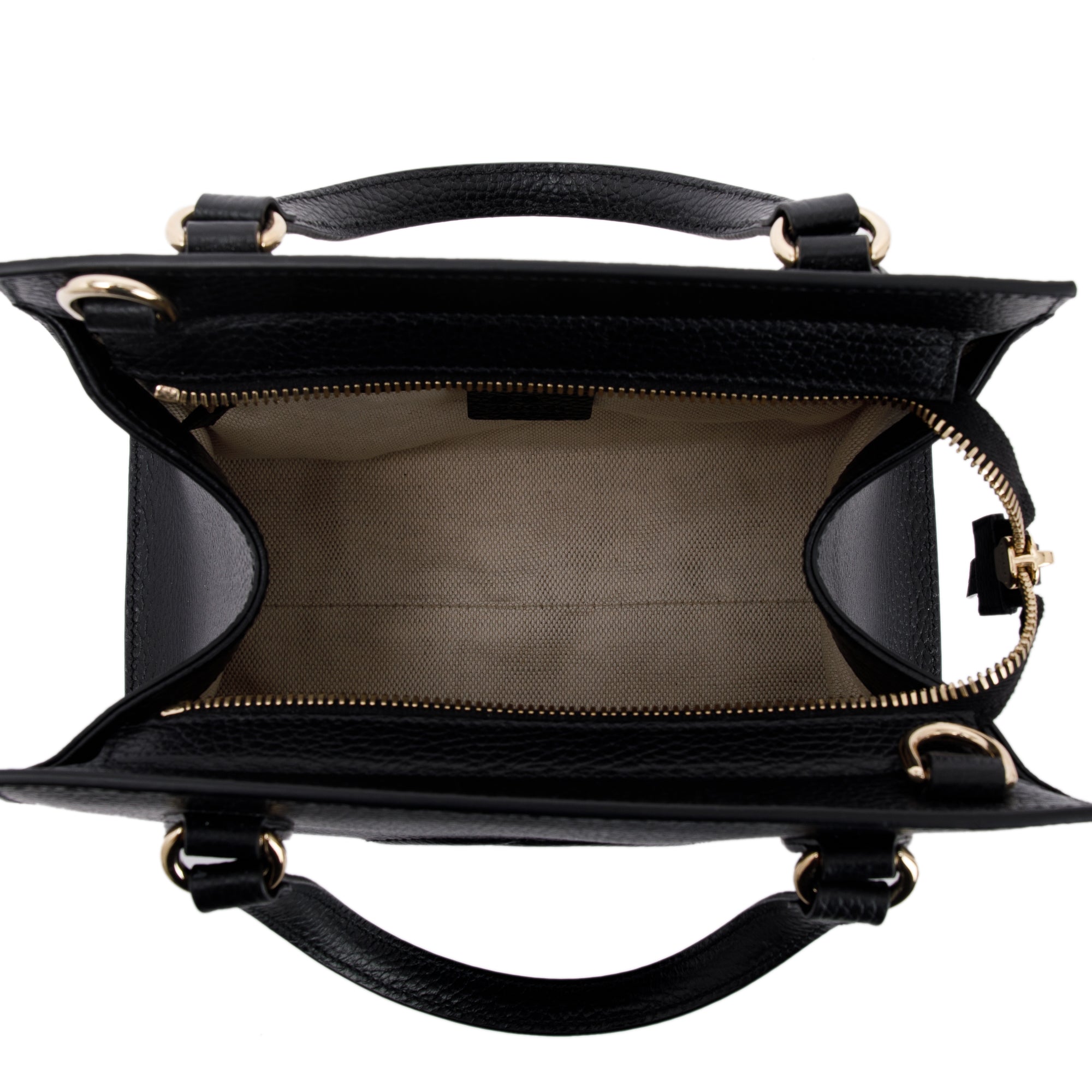 Gucci Soho Small Convertible Top Handle Bag w/ Box