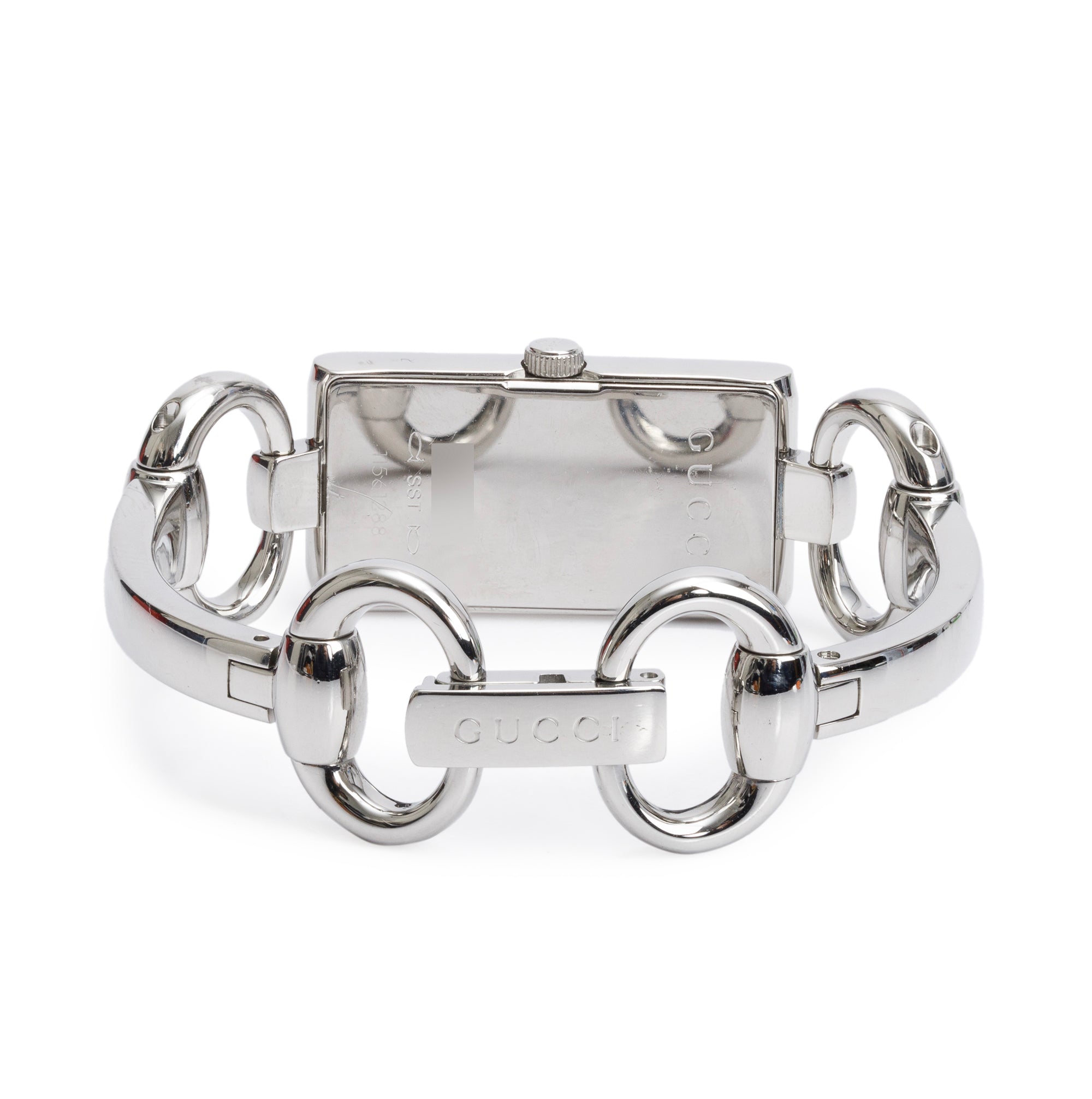 Gucci Stainless Steel 119 Tornabuoni Diamond Bezel Watch