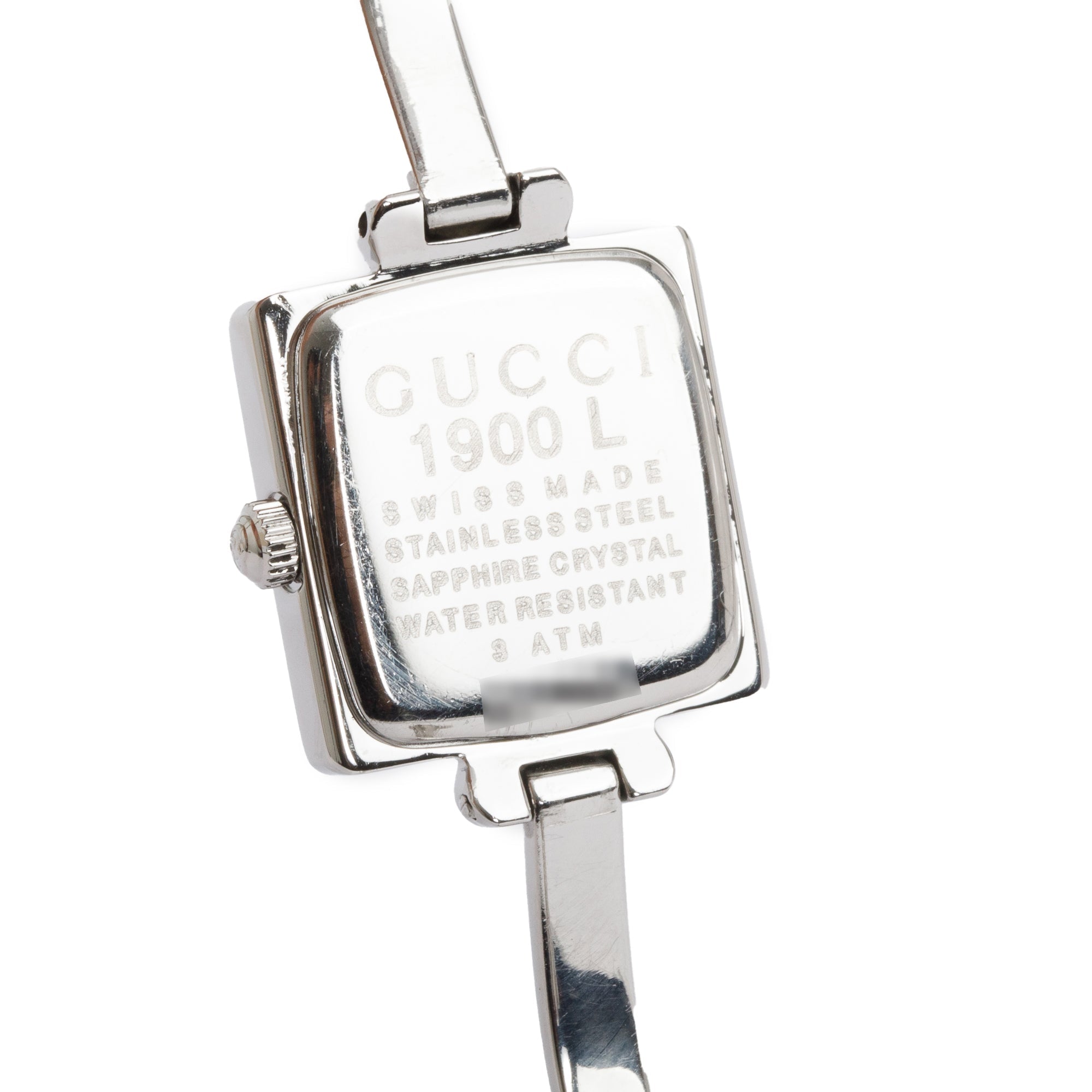 Gucci Stainless Steel 1900 Series 19.5 MM Watch w/ Box & Papers