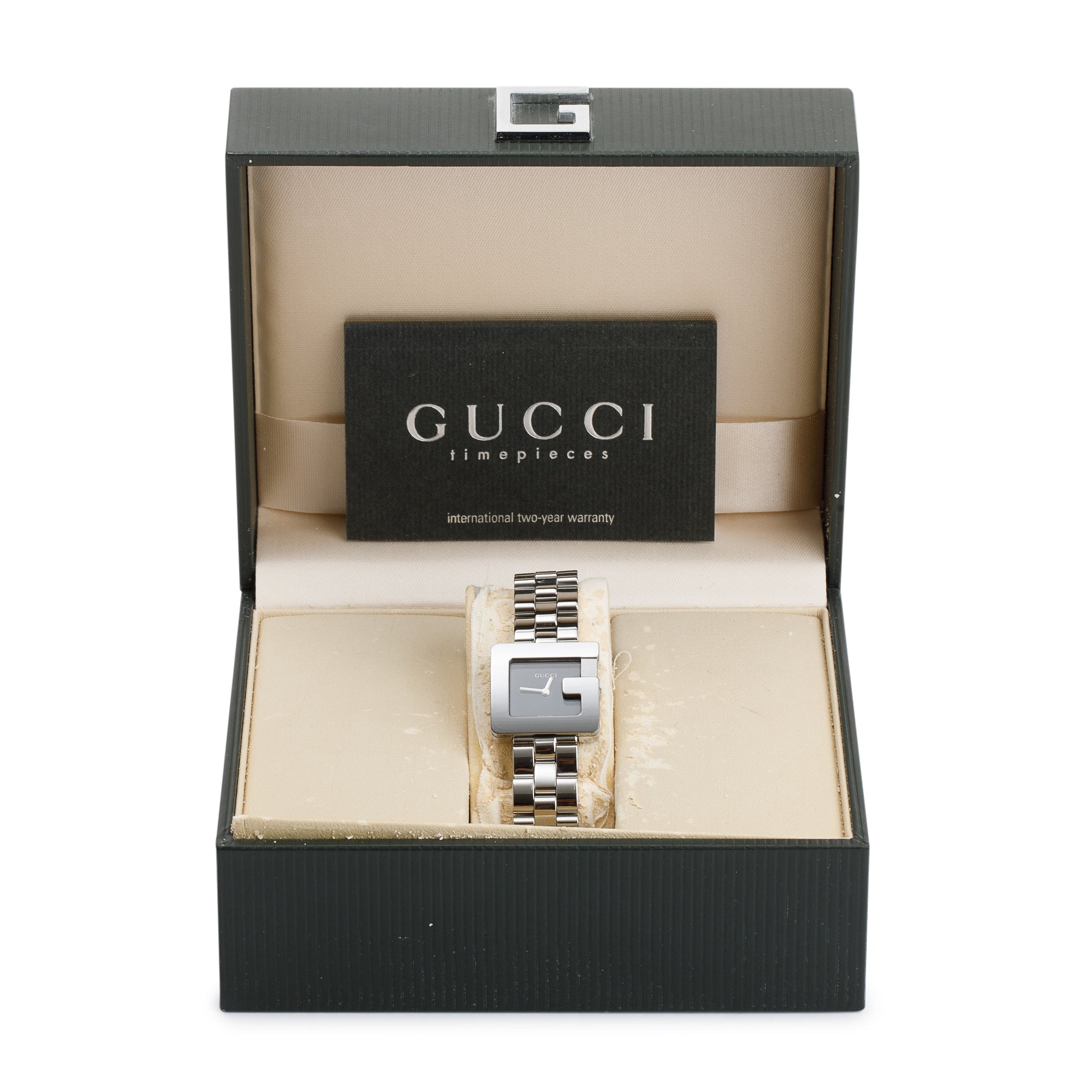 Gucci Stainless Steel 3600 Series 23 MM Watch w/ Box