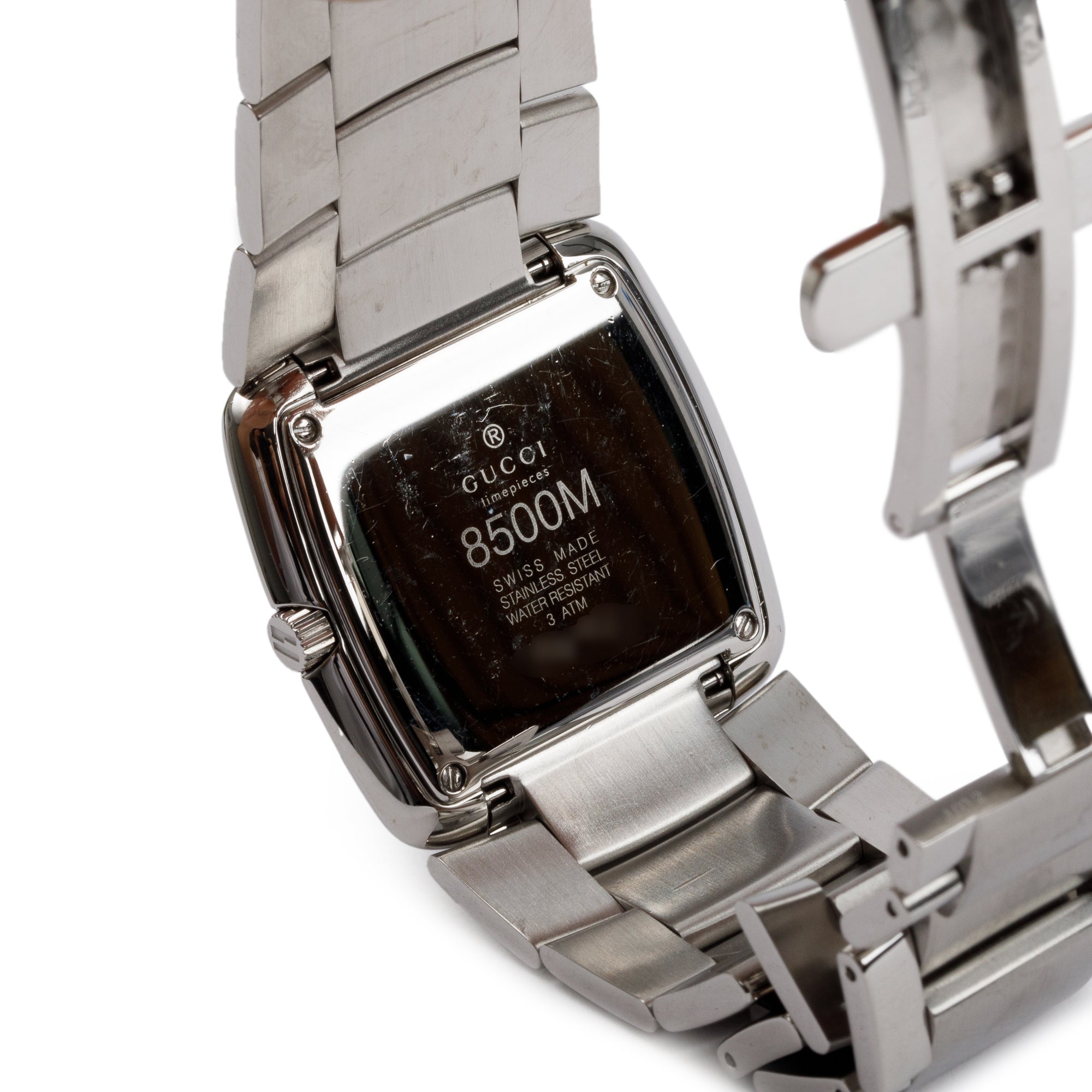 Gucci Stainless Steel 8500 Series 34 MM Watch w/ Box & Papers