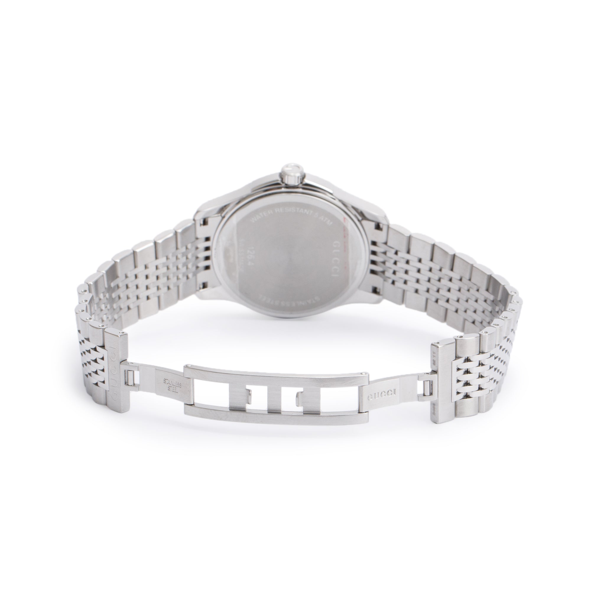 Gucci Stainless Steel G-Timeless 39 MM Watch w/ Box & Papers