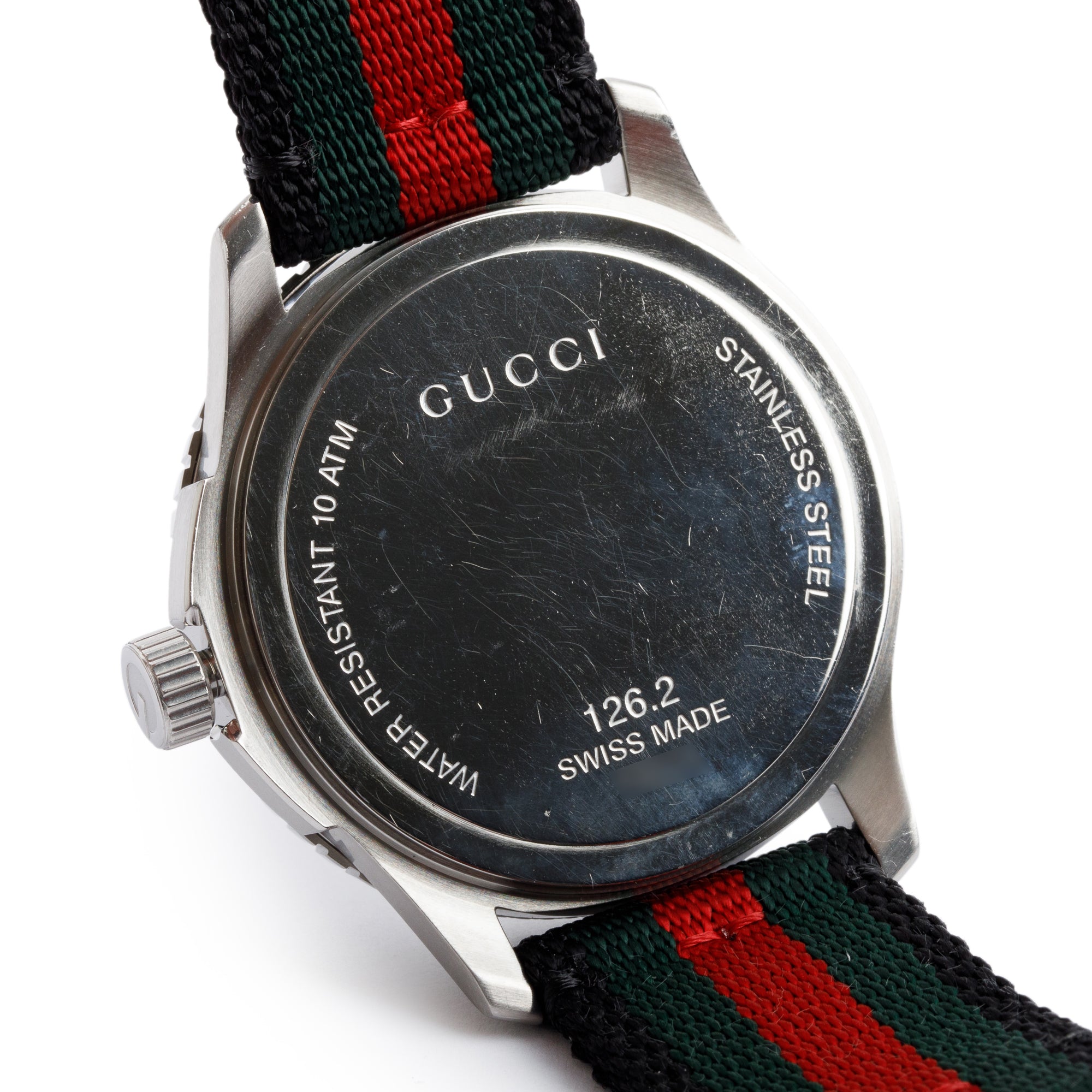 Gucci Stainless Steel G-Timeless XL Sport 44 MM Watch w/ Box & Papers