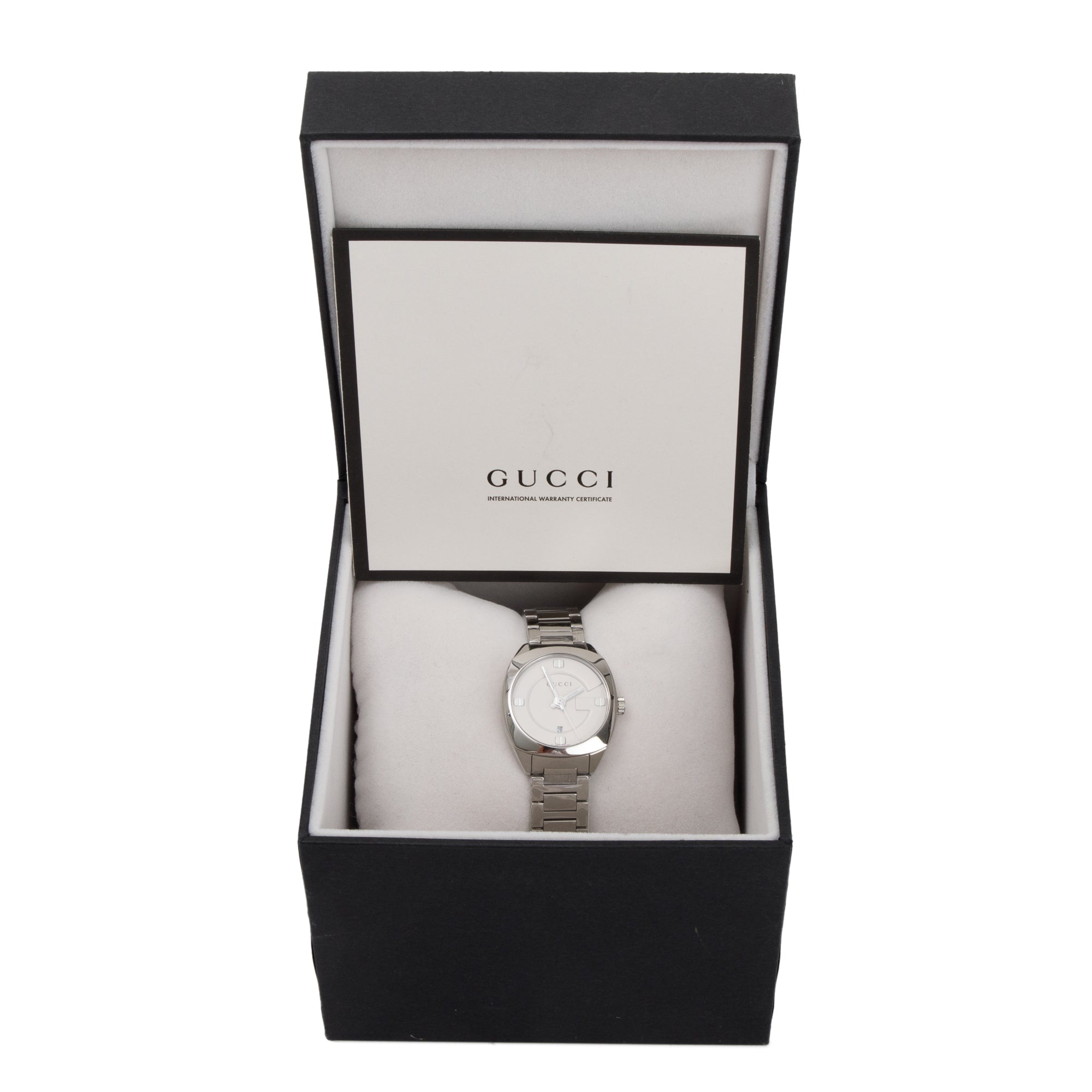 Gucci Stainless Steel GG2570 29 MM Watch w/ Box
