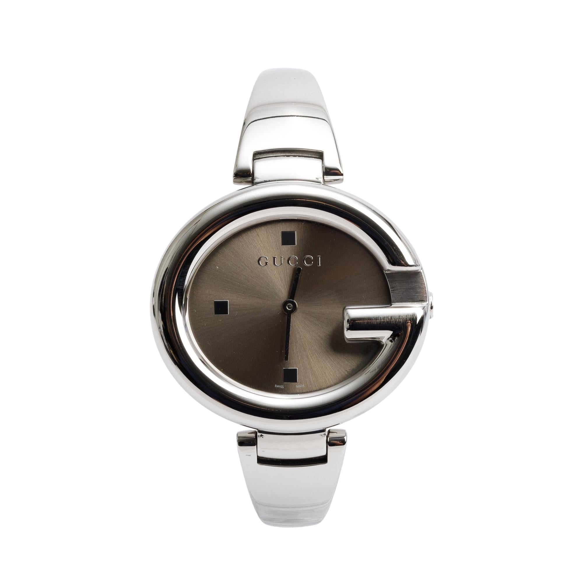 Gucci Stainless Steel Guccissima 36 MM Watch