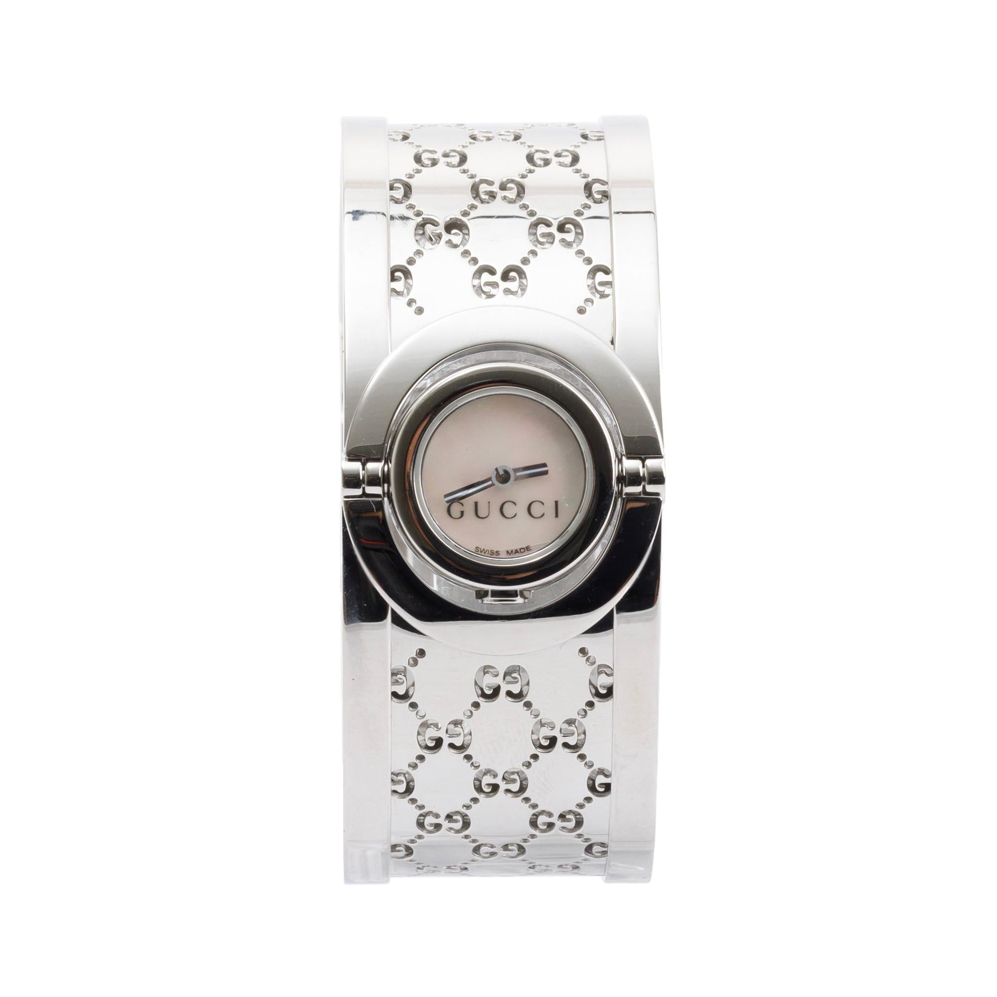 Gucci Stainless Steel Twirl 23 MM Watch