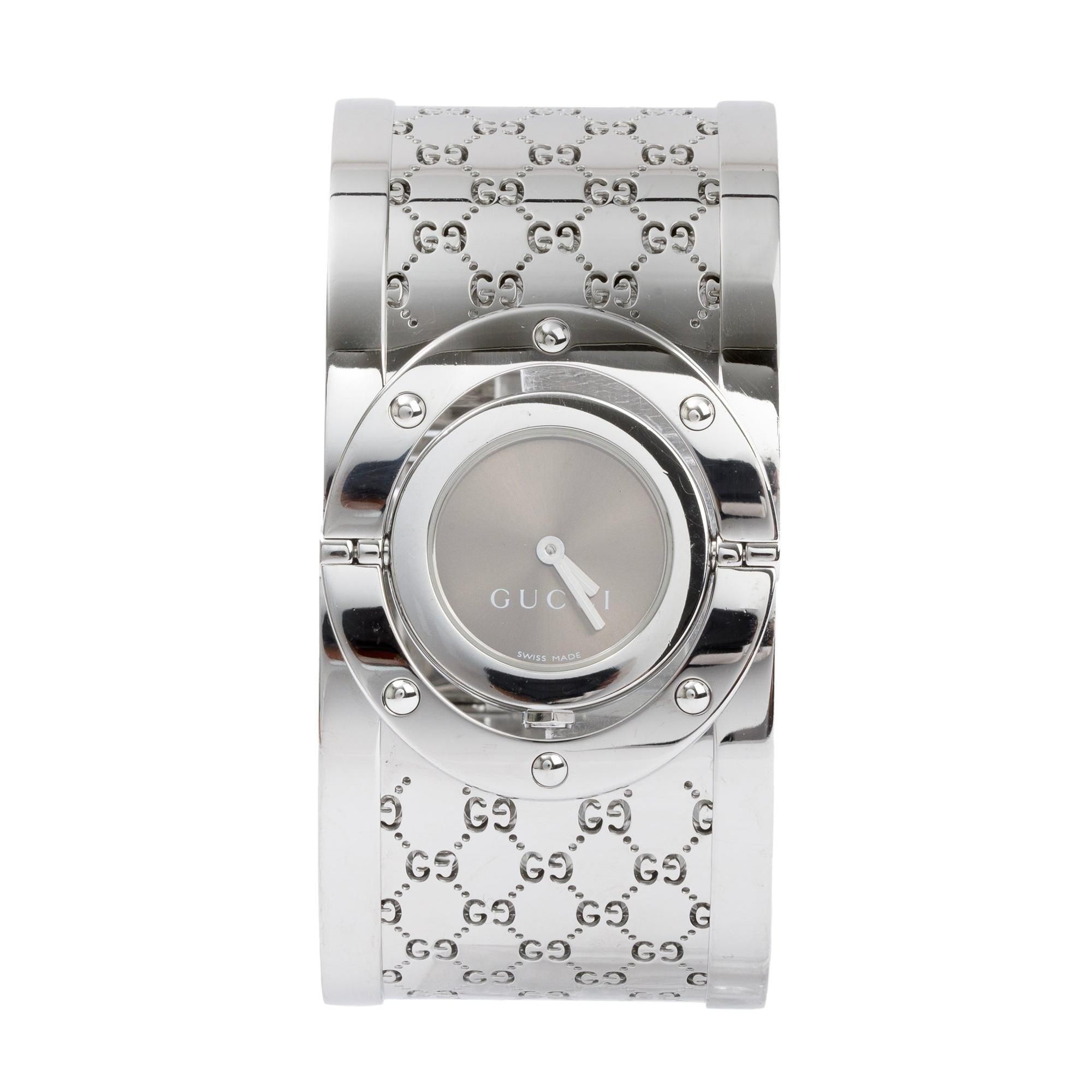 Gucci Stainless Steel Twirl 23 MM Watch