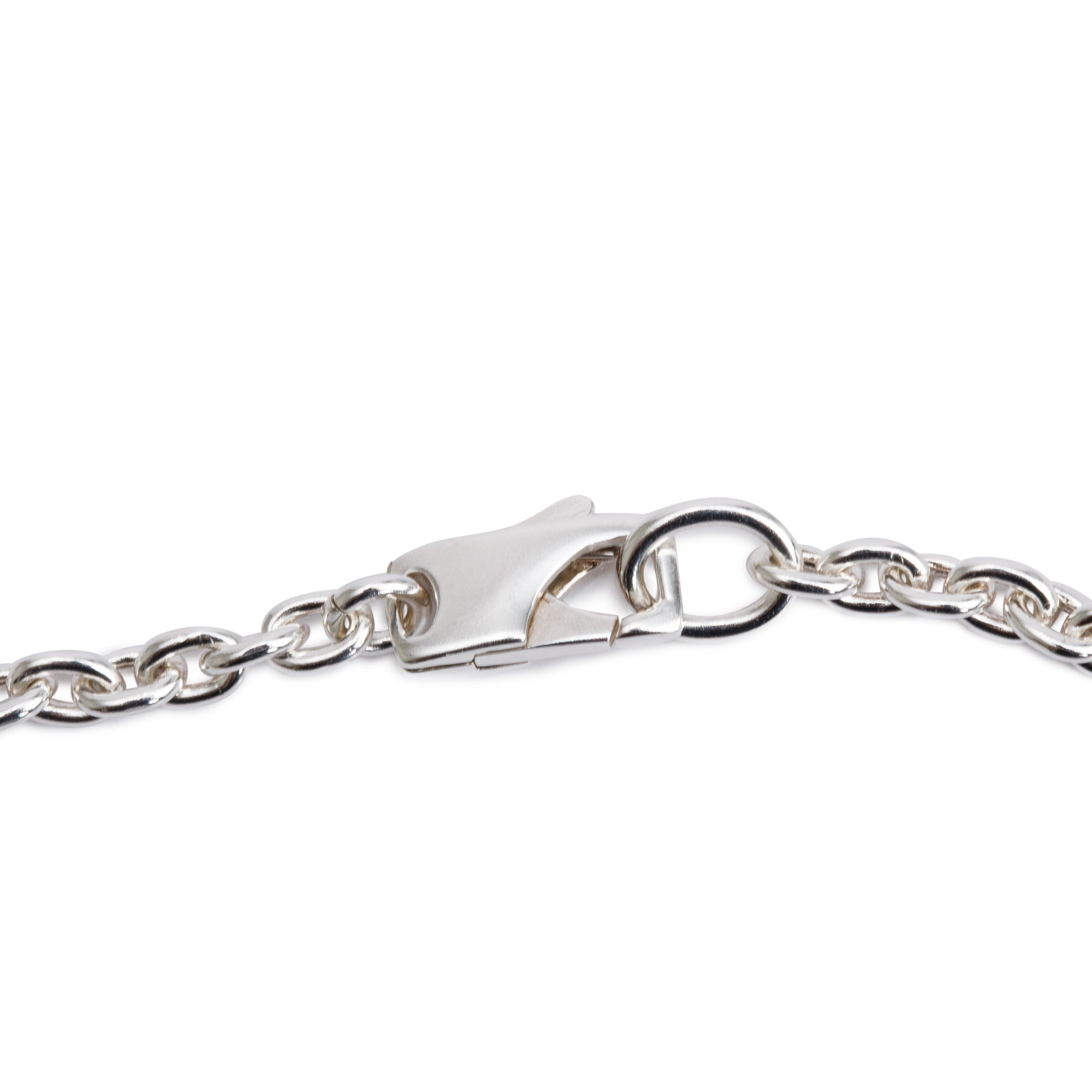 Gucci Sterling Silver Charlotte G Pendant Necklace