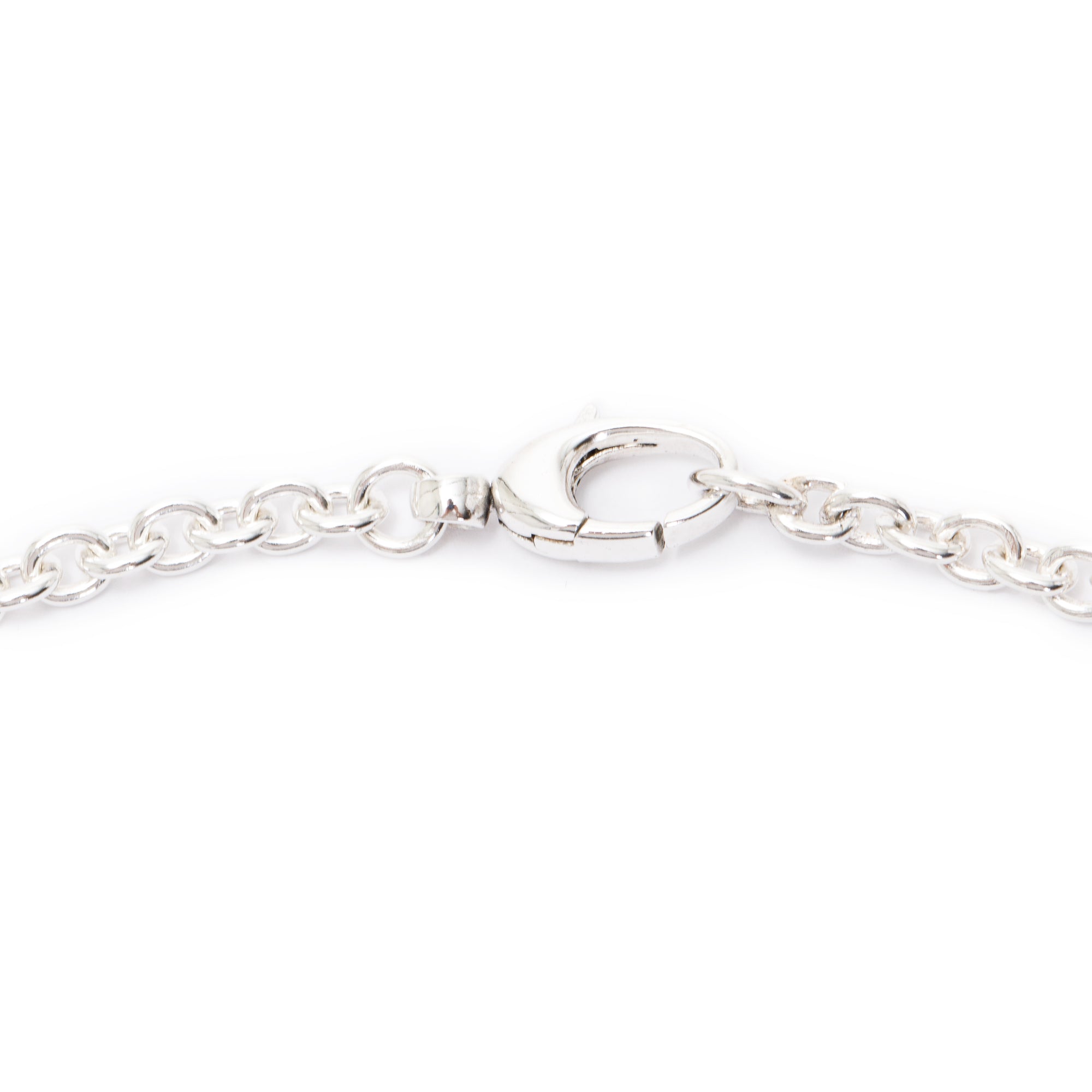 Gucci Sterling Silver Interlocking G Pendant Necklace