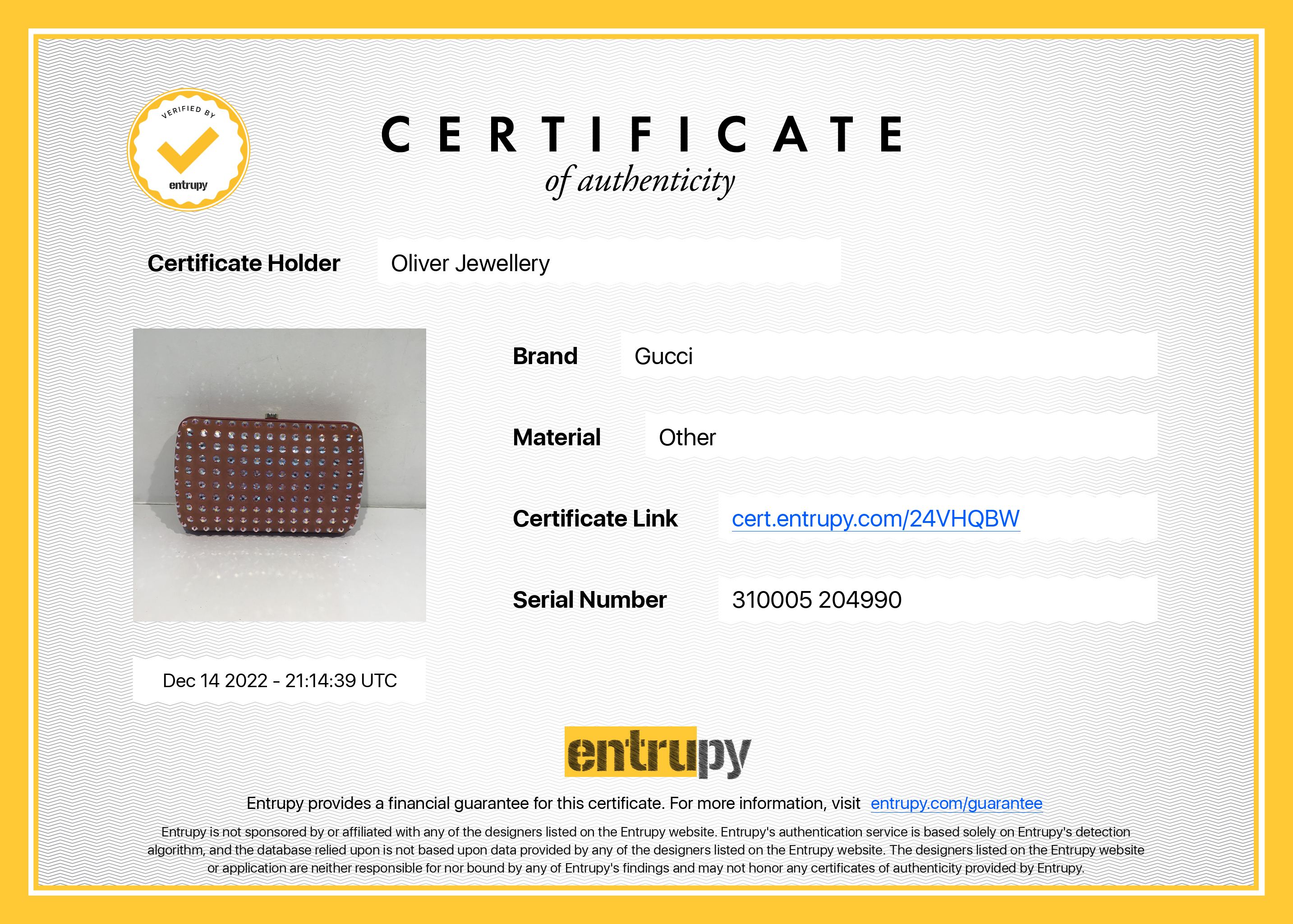 Gucci Suede Crystal Broadway Evening Clutch