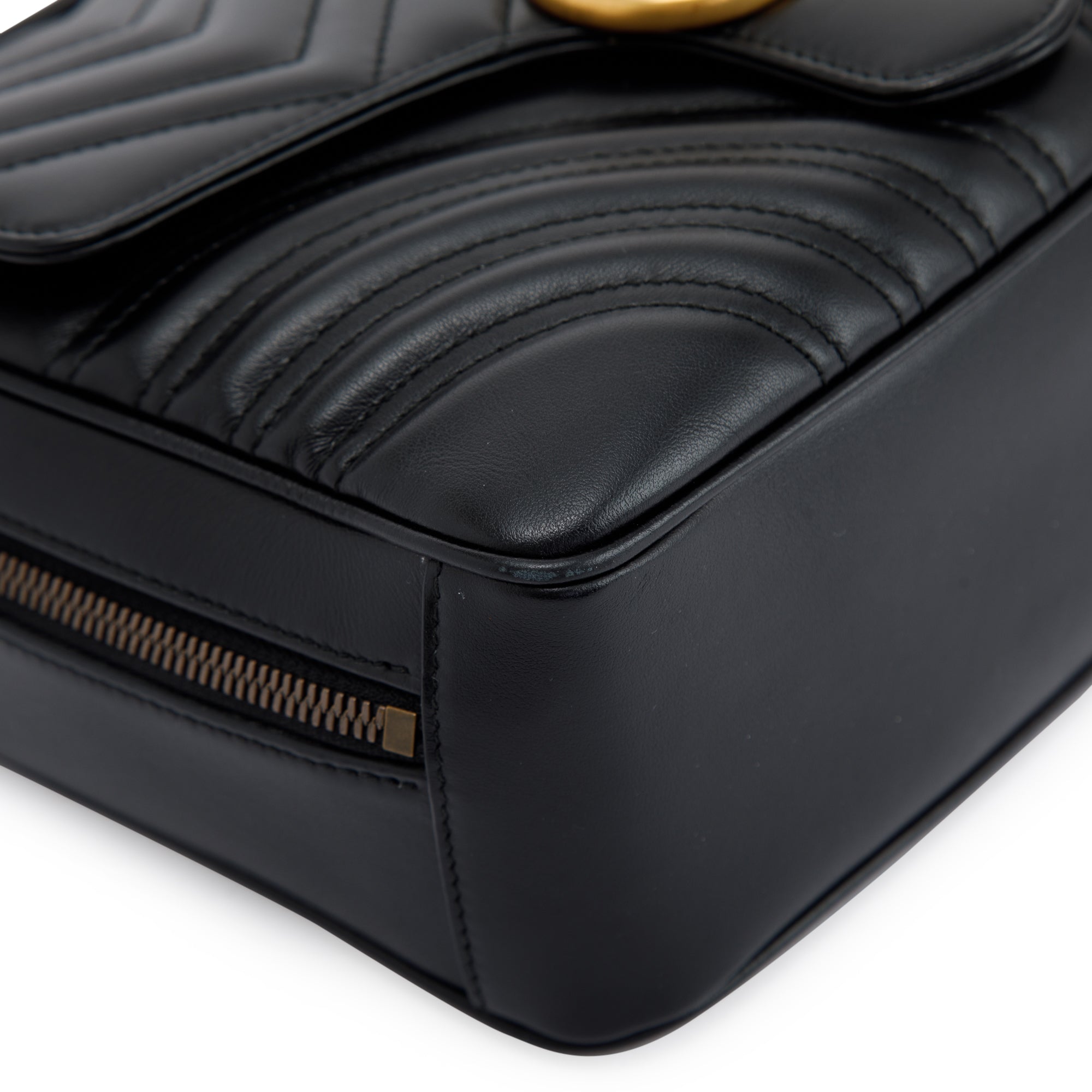 Gucci Sylvie Web GG Marmont Small Shoulder Bag w/ Box