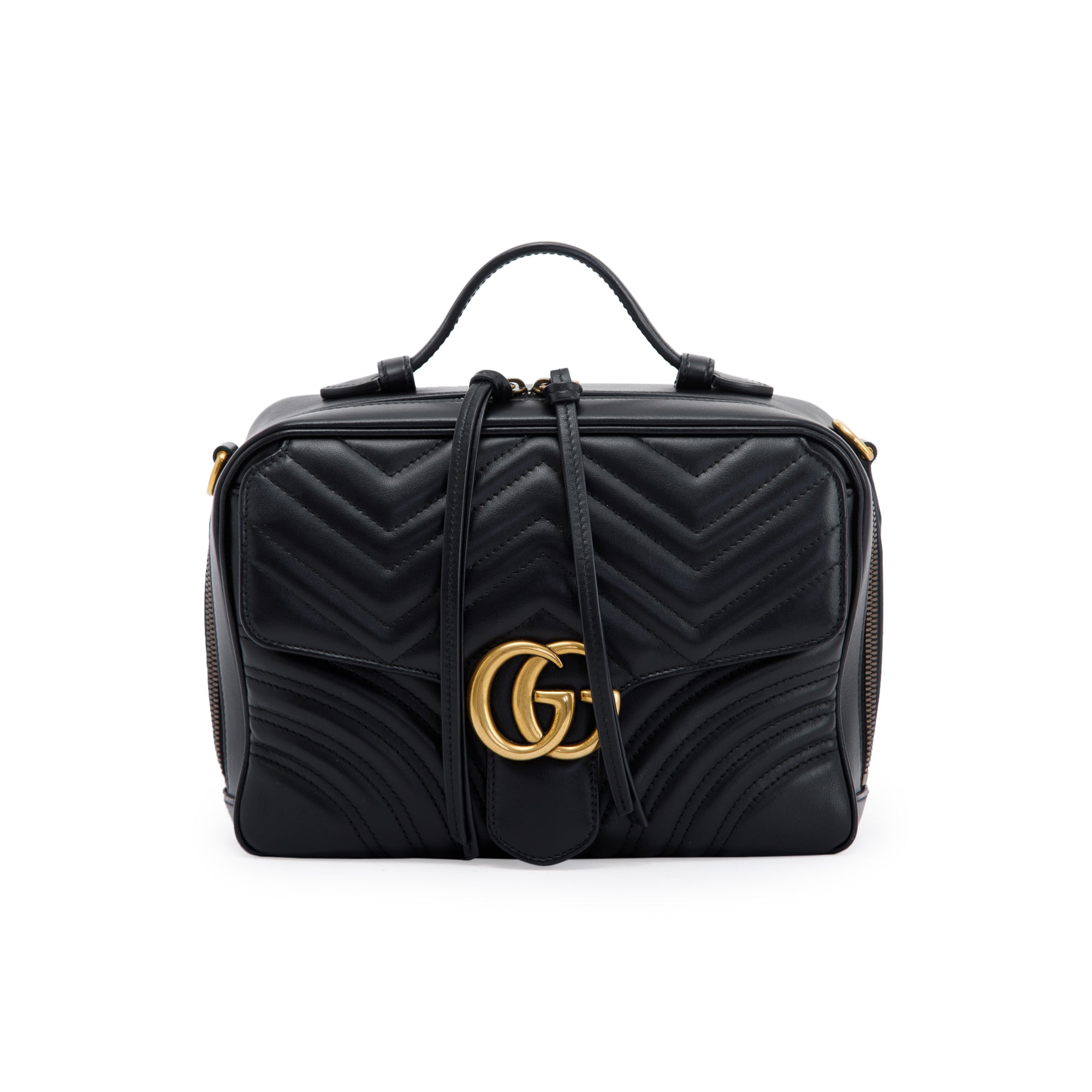 Gucci Sylvie Web GG Marmont Small Shoulder Bag w/ Box