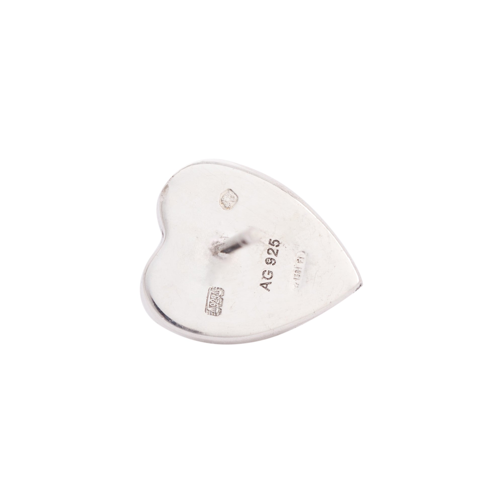 Gucci Trademark Heart Stud Earrings