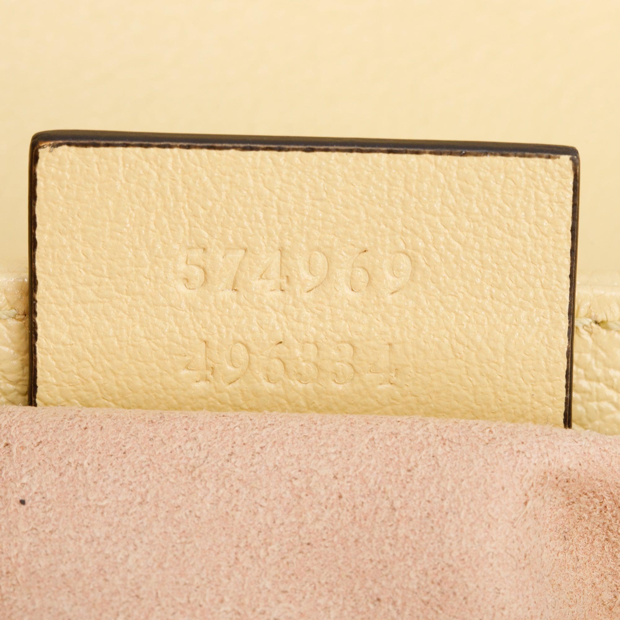 Gucci Tricolor GG Marmont Matelasse Leather Torchon Super Mini Bag