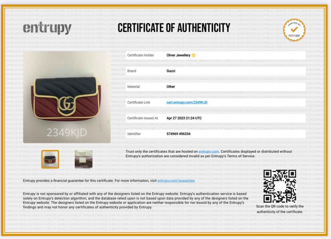 Gucci Tricolor GG Marmont Matelasse Leather Torchon Super Mini Bag