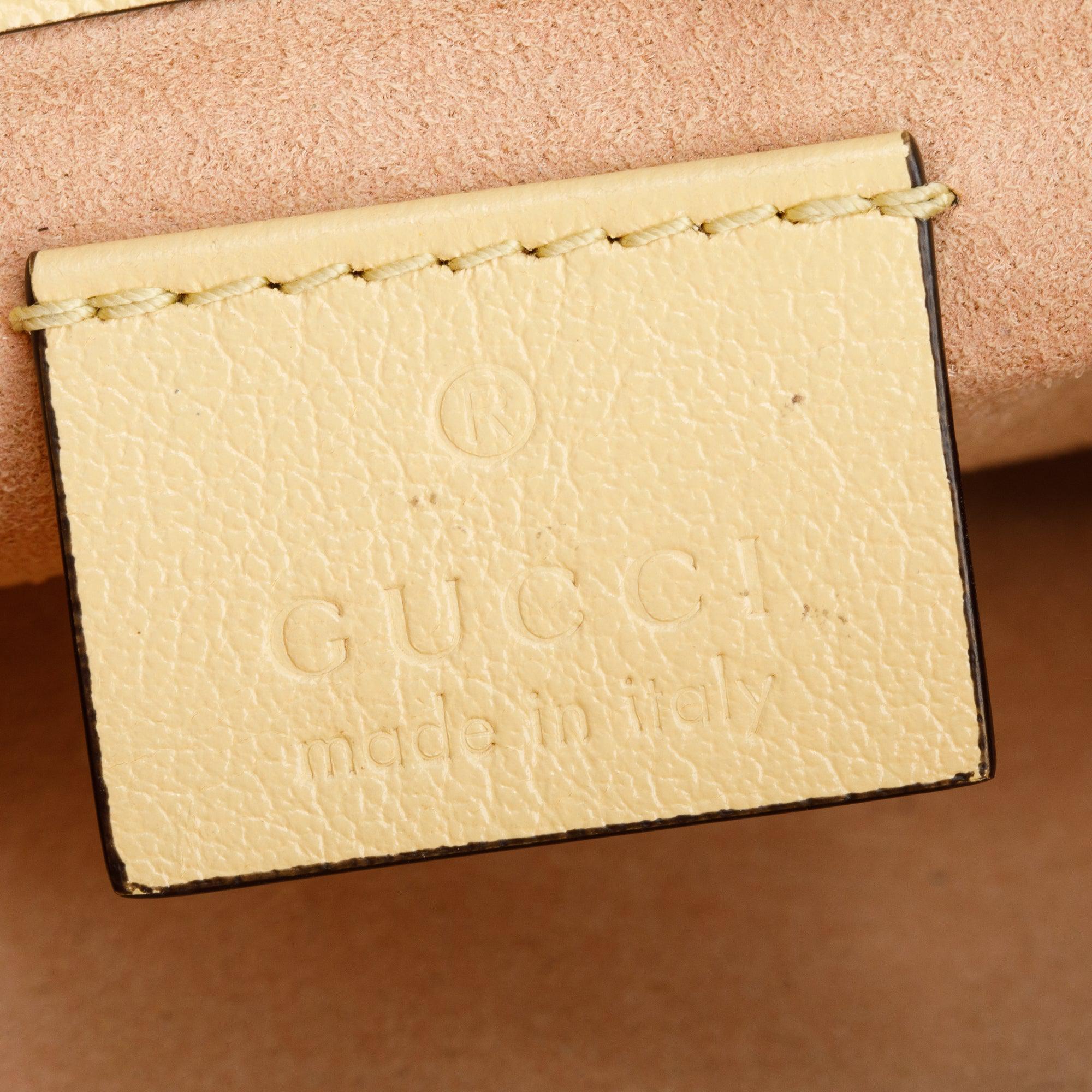 Gucci Tricolor GG Marmont Matelasse Leather Torchon Super Mini Bag