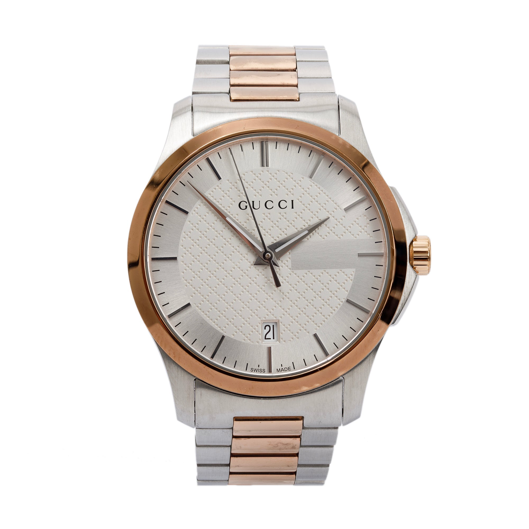 Gucci Two-Tone G-Timeless 38 MM Watch
