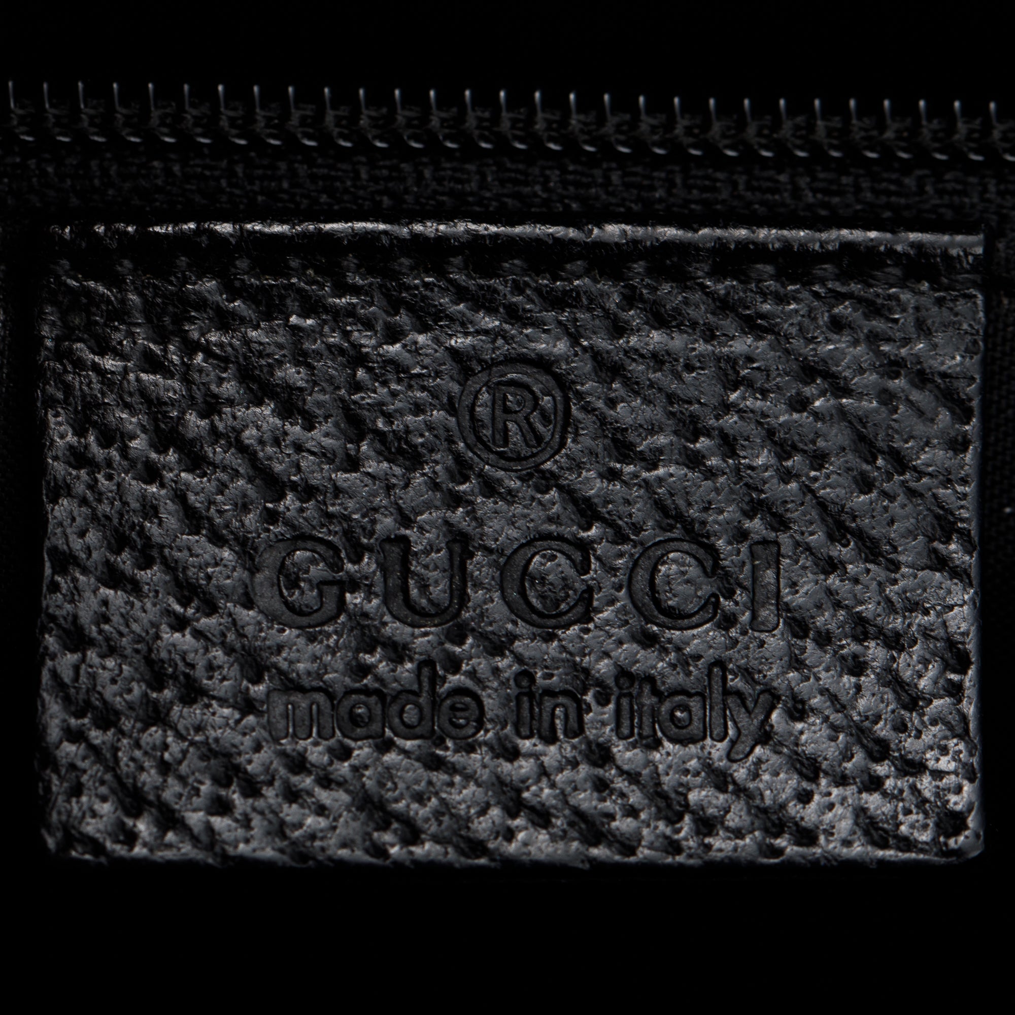 Gucci Vintage Black Calfskin Leather Jackie Small Tote Bag