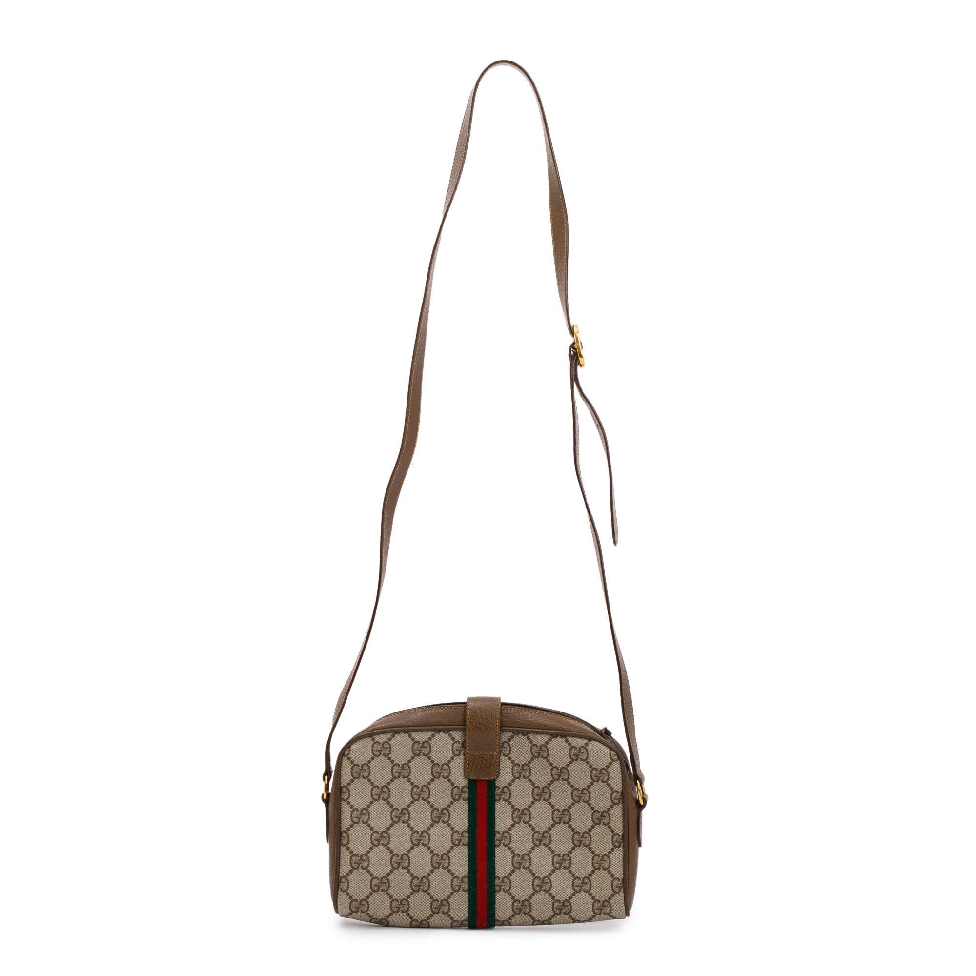 Gucci Vintage GG Supreme Web Crossbody Bag