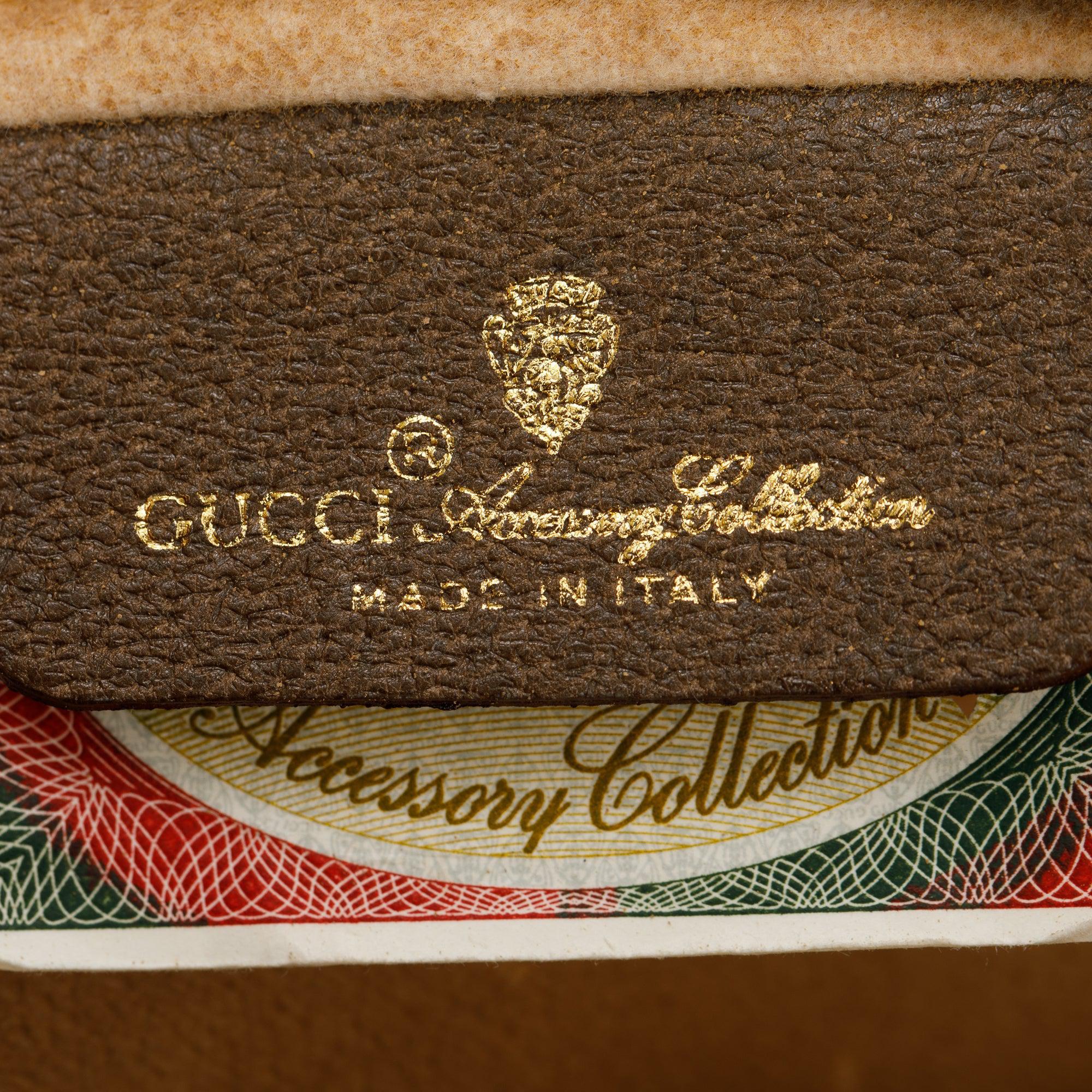 Gucci Vintage GG Supreme Web Crossbody Bag