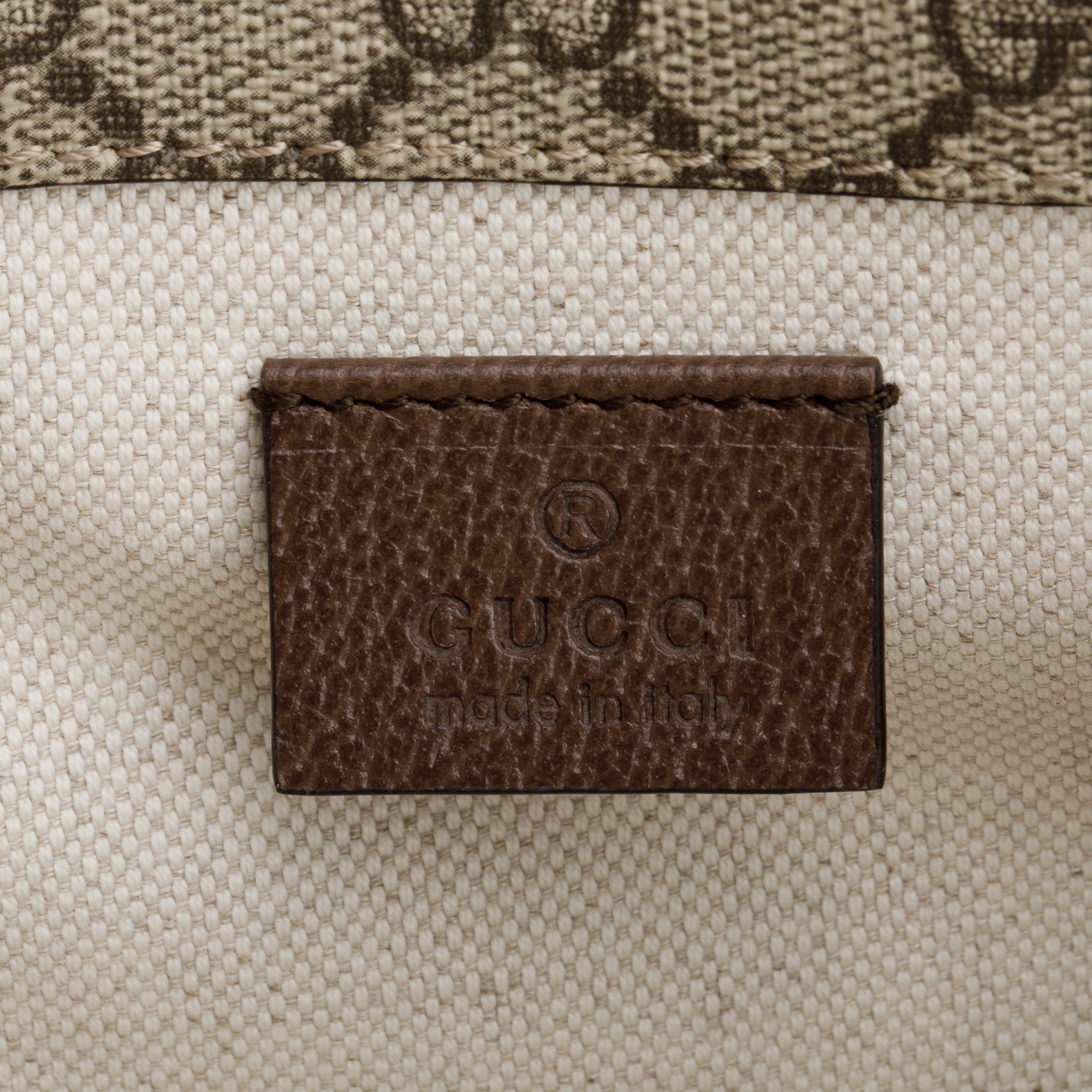 Gucci Vintage Neo GG Supreme Small Double Flap Messenger Bag w/ Box