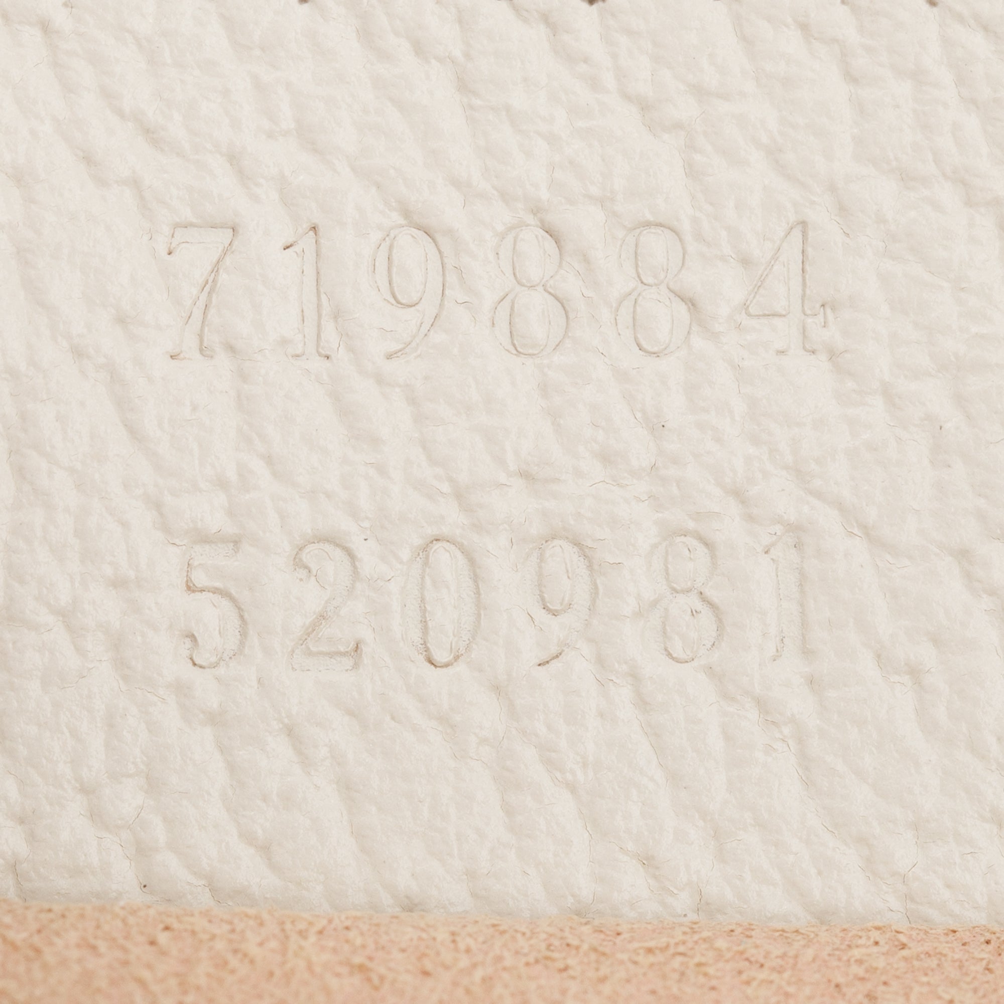 Gucci White Calfskin Leather Web Ophidia Small Bucket Bag