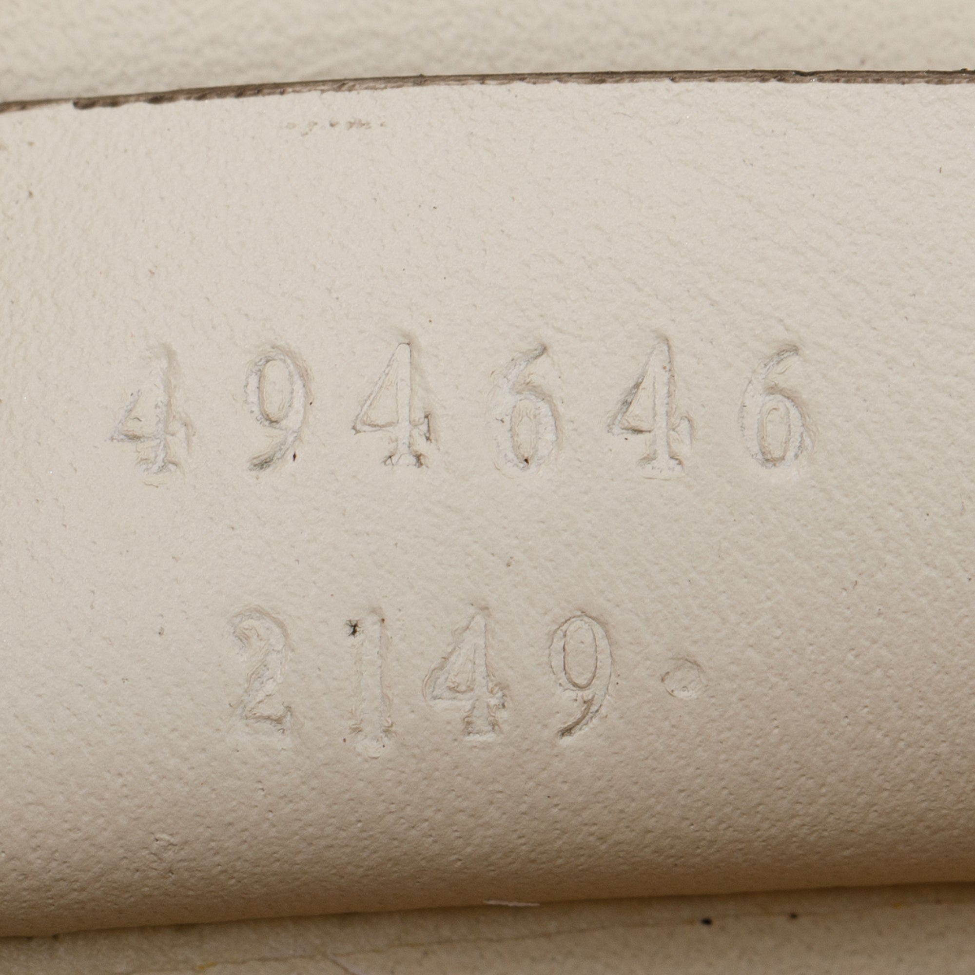 Gucci White Calfskin Leather Web Super Mini Sylvie Chain Shoulder Bag w/ Box