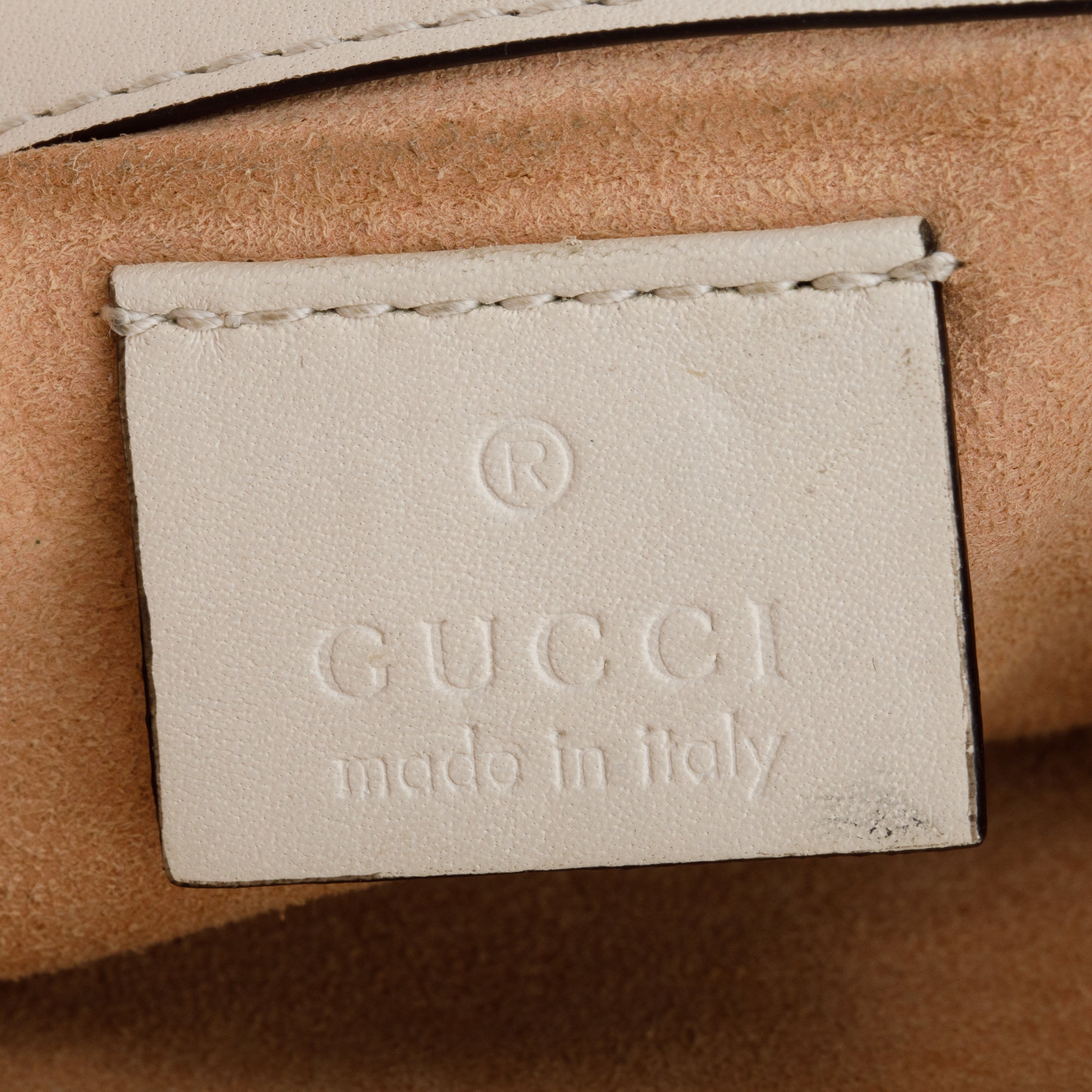 Gucci White GG Marmont Matelasse Leather Super Mini Bag