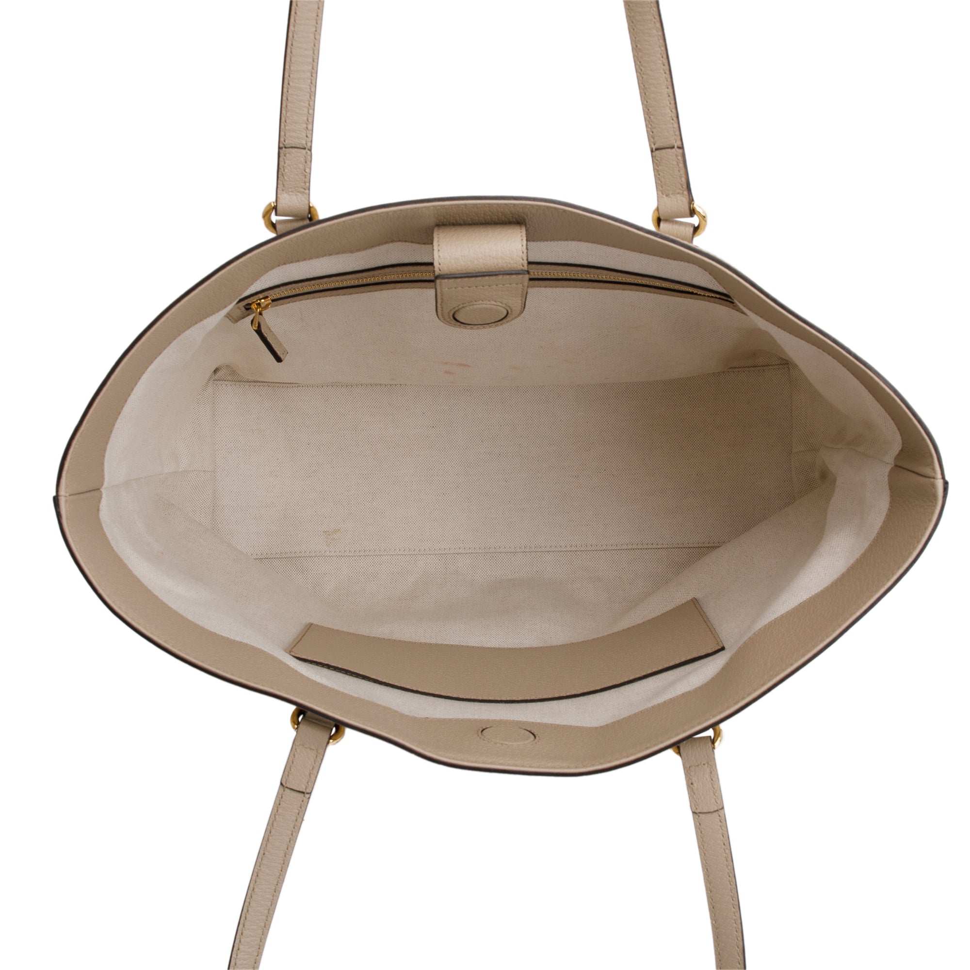 Gucci White GG Supreme Web Ophidia GG Medium Tote