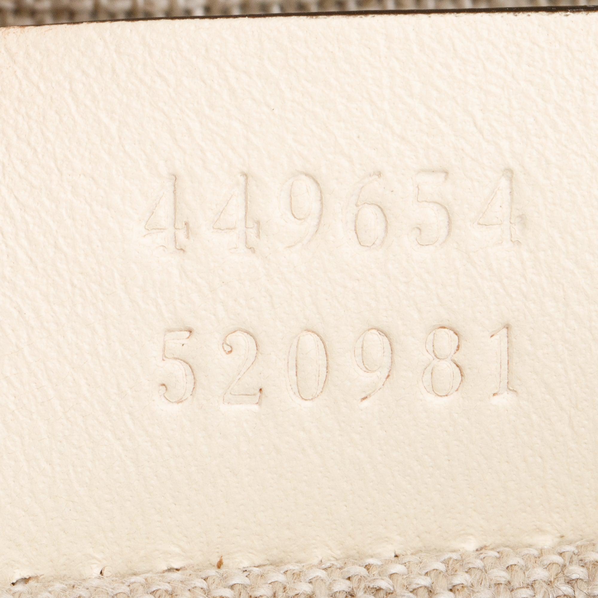 Gucci White Microguccissima Leather Mini Dome Bag w/ Strap