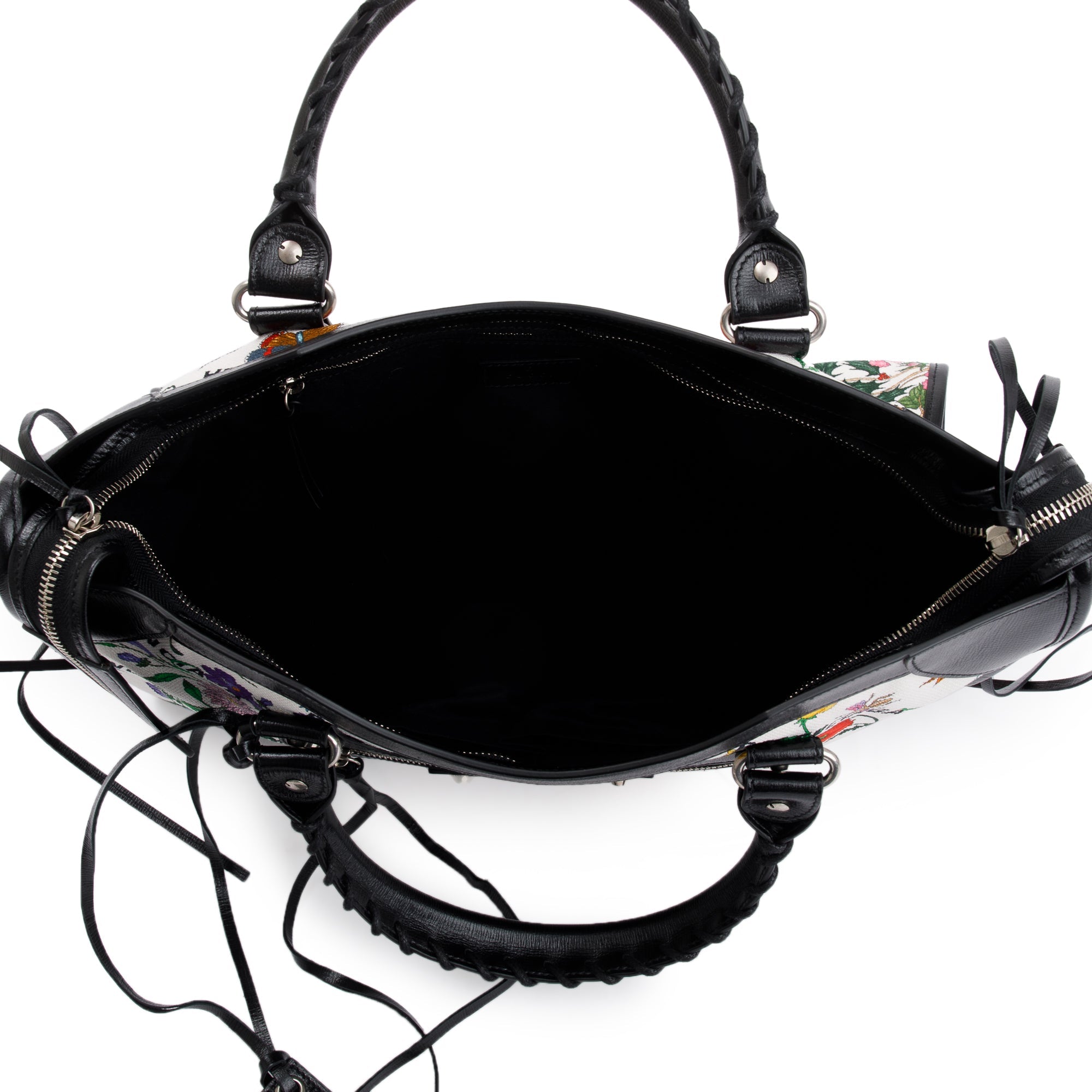 Gucci X Balenciaga The Hacker Project Flora Medium Neo Classic Bag