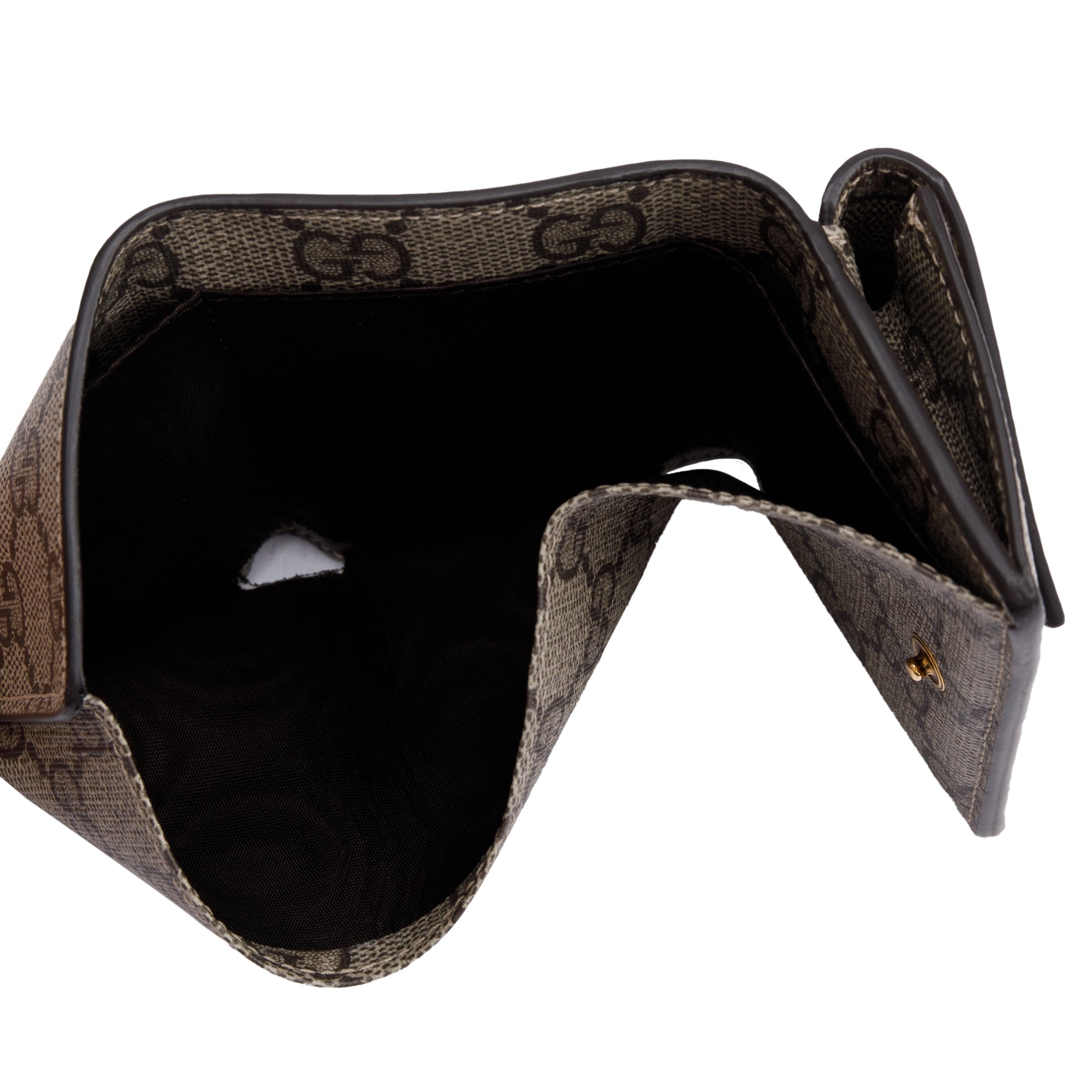 Gucci X Balenciaga The Hacker Project GG Supreme Trifold Compact Wallet w/ Box