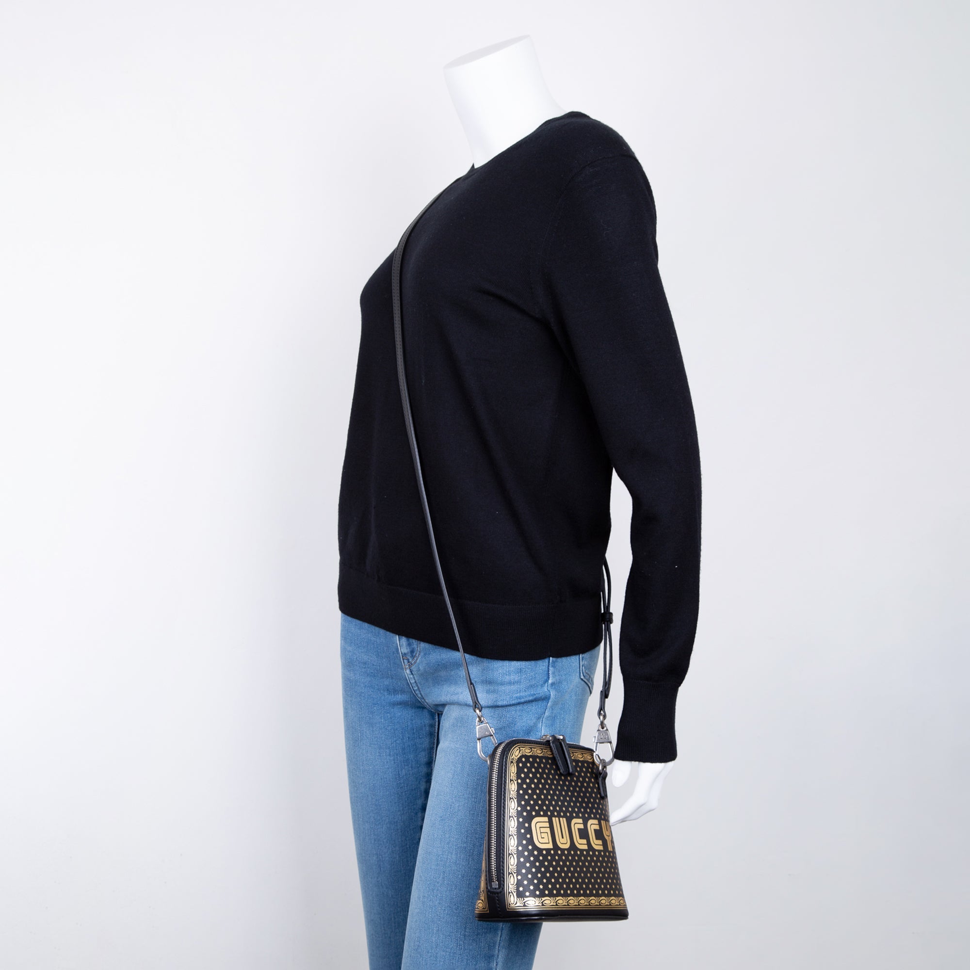 Gucci X Sega Guccy Stars Mini Dome Crossbody