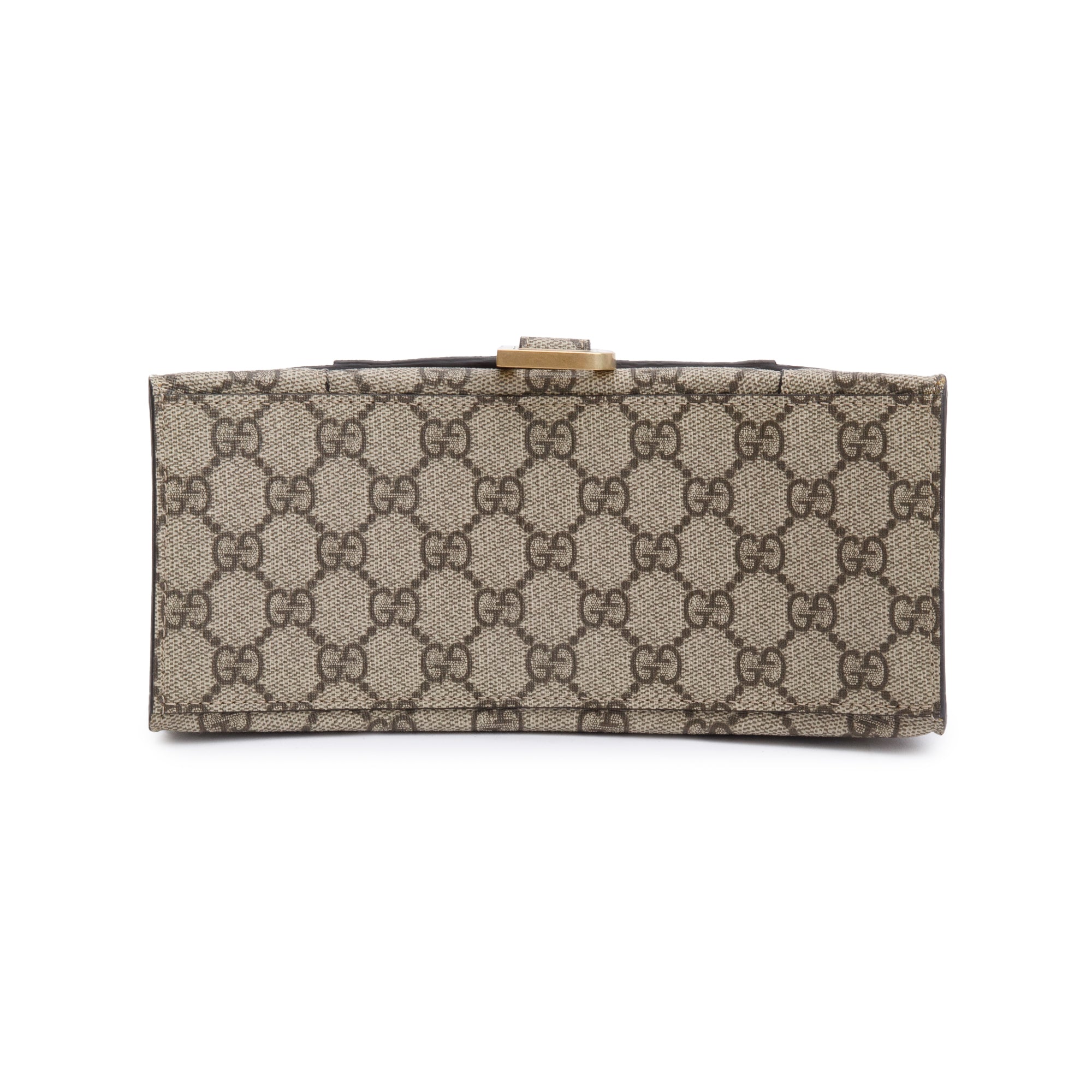 Gucci x Balenciaga The Hacker Project GG Supreme Small Hourglass Top Handle Bag w/ Strap & Box