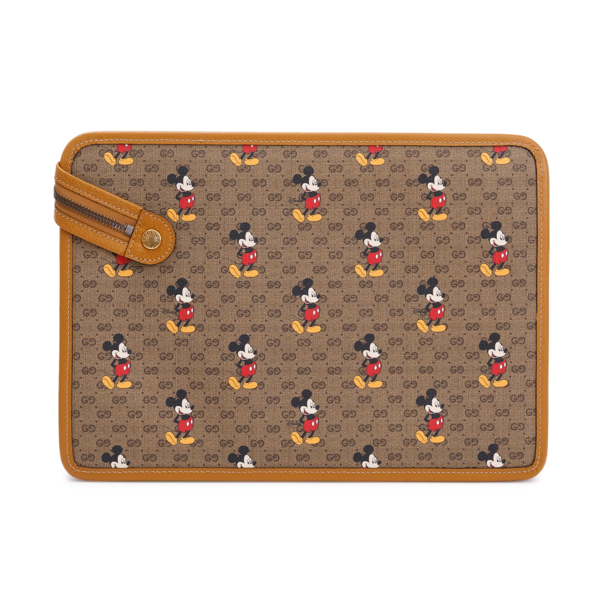 Gucci x Disney GG Supreme Mickey Mouse Pouch w/ Box