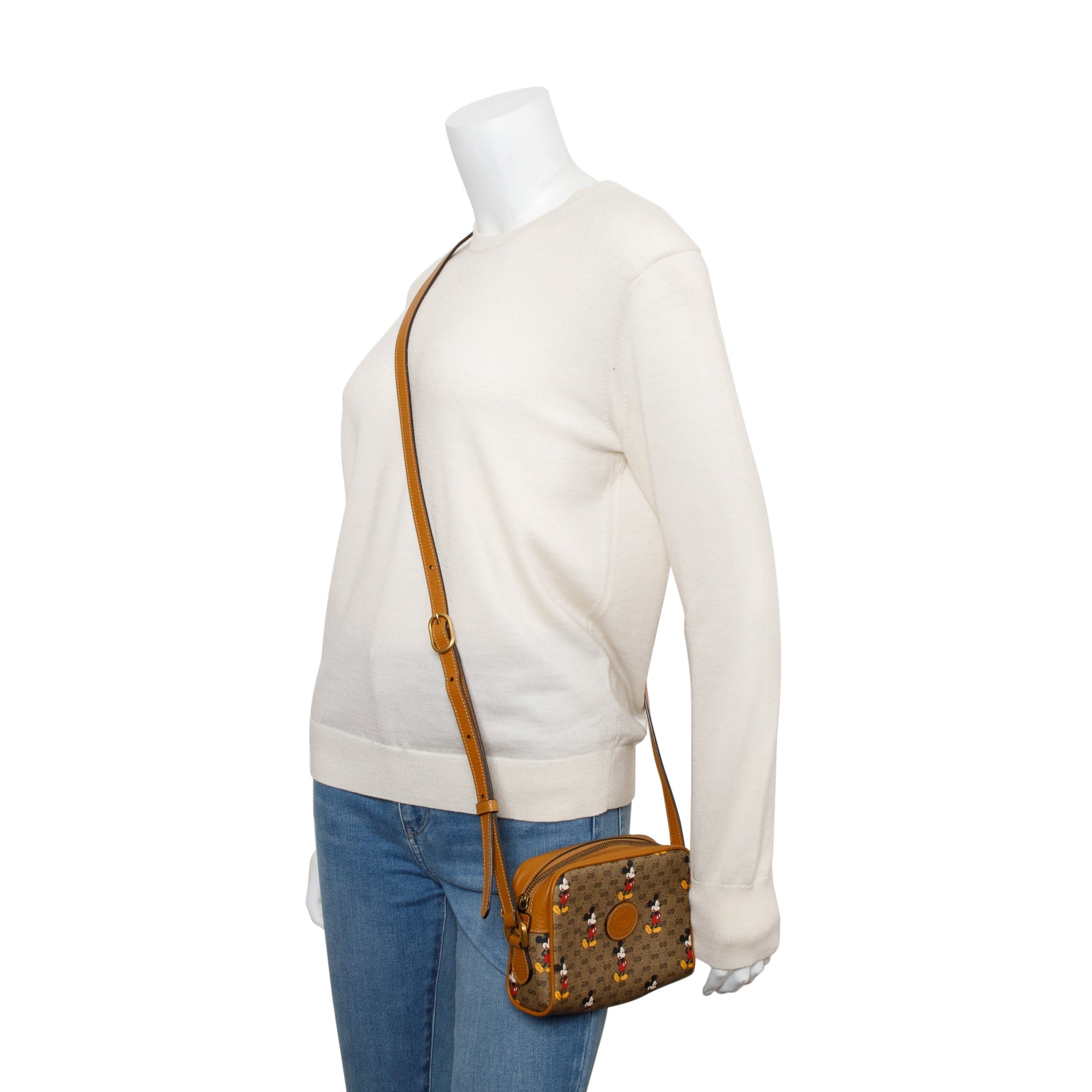 Gucci x Disney Micro GG Monogram Crossbody Bag – OLIVER'S