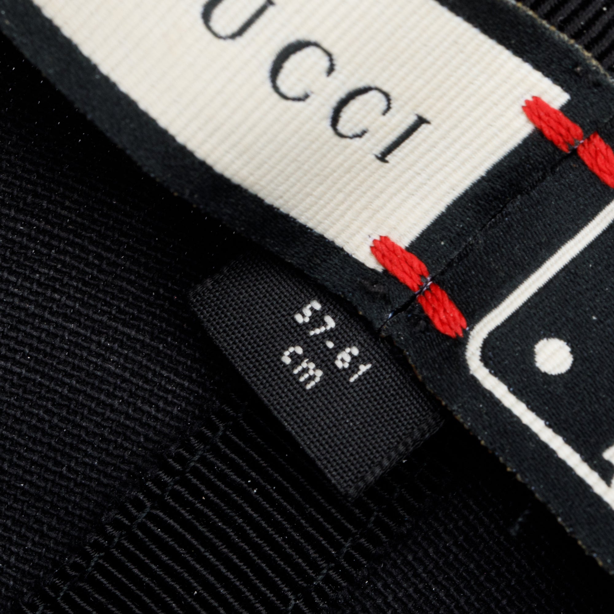 Gucci x MLB Black Canvas NY Yankees Baseball Hat, Size S 57 w/ Box