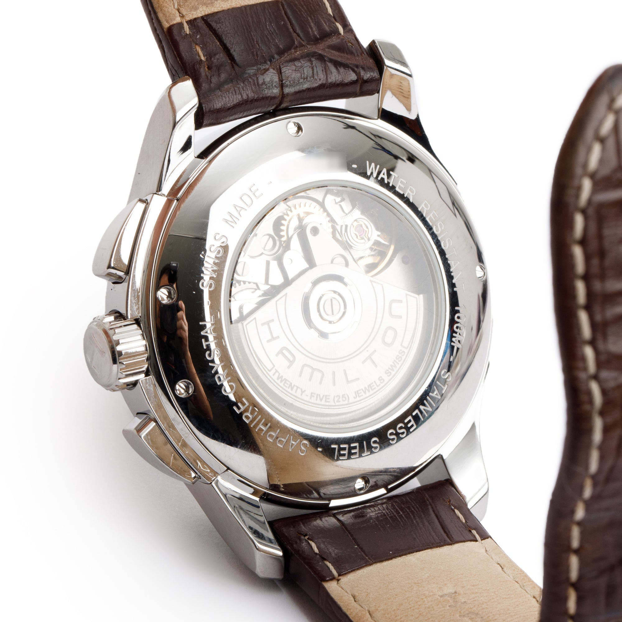 Hamilton Stainless Steel Jazzmaster Automatic Chronograph 42 MM Watch