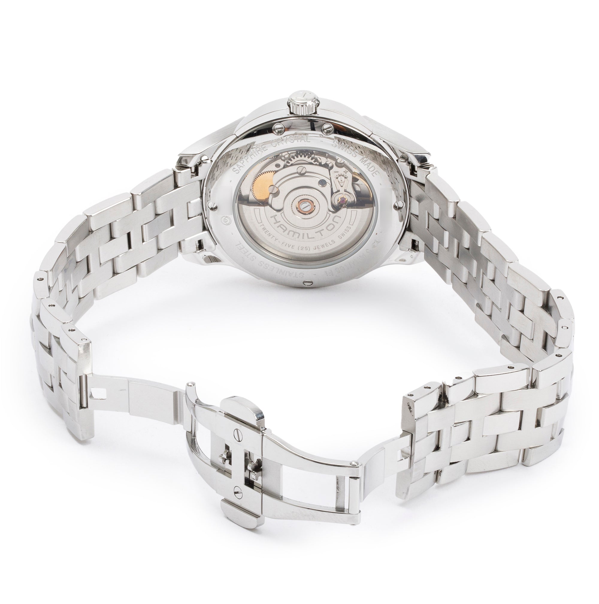 Hamilton Stainless Steel Jazzmaster Viewmatic 38 MM Automatic Watch