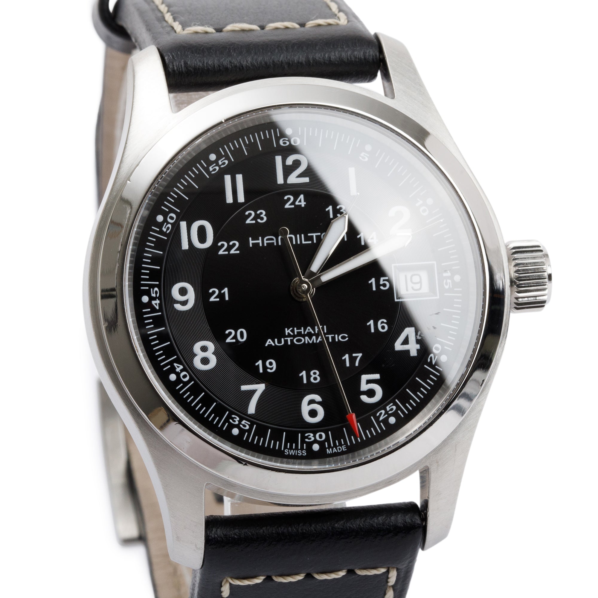 Hamilton Stainless Steel Khaki Field 38 MM Automatic Watch