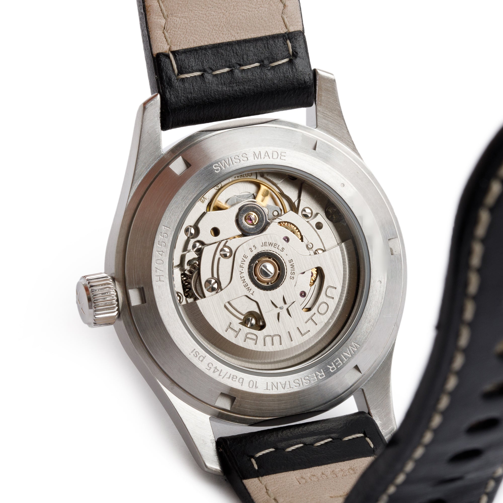 Hamilton Stainless Steel Khaki Field 38 MM Automatic Watch